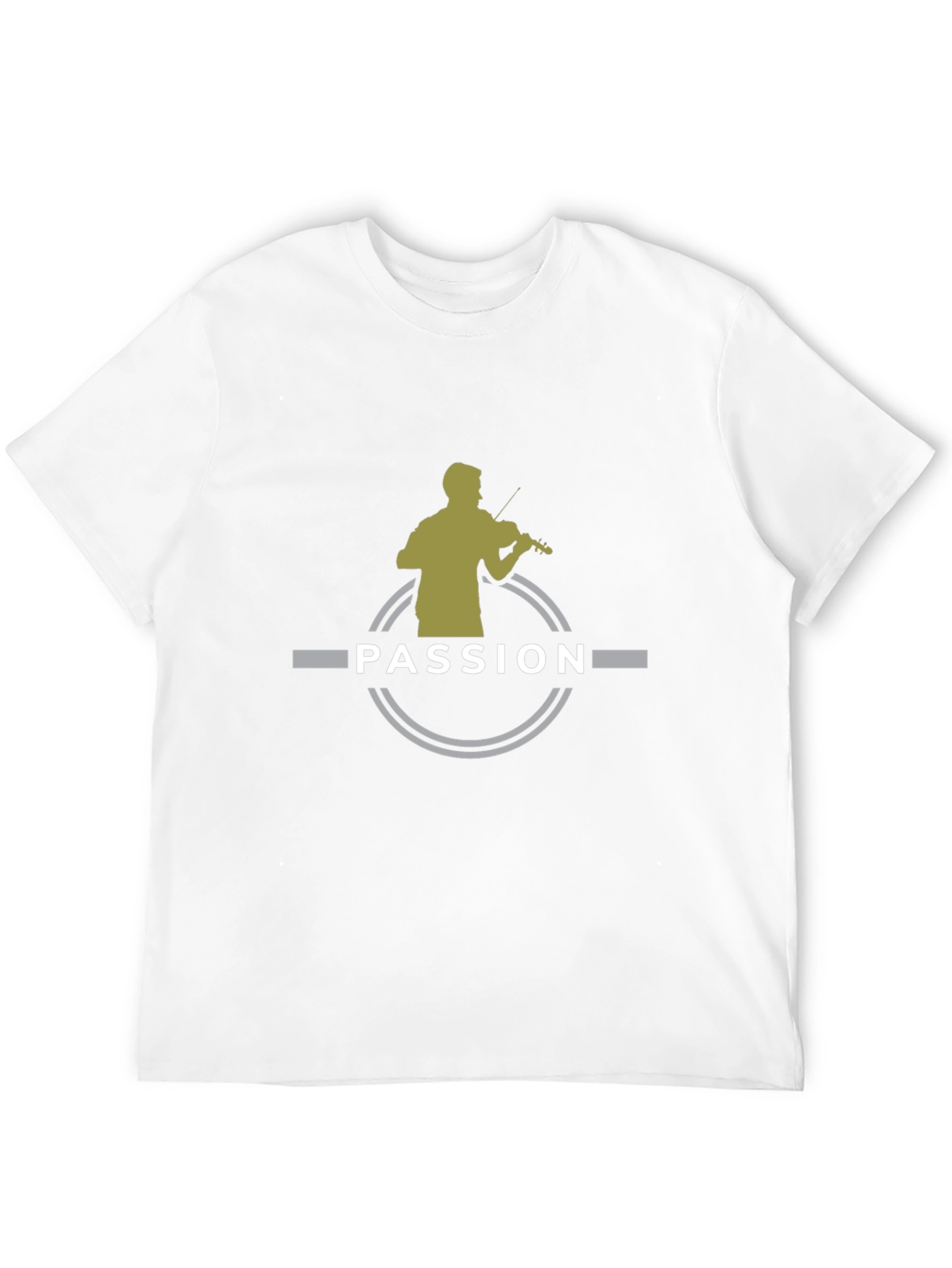 Passion Violinist Graphic Tee - Black