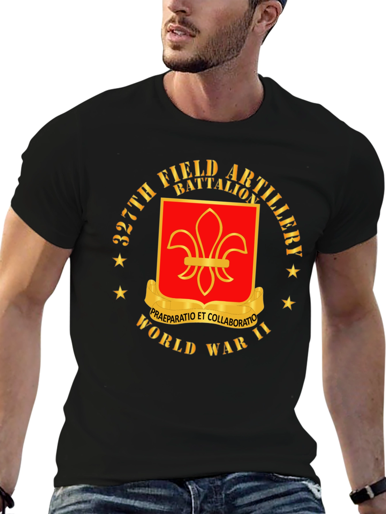 327th Field Artillery Battalion World War II T-Shirt