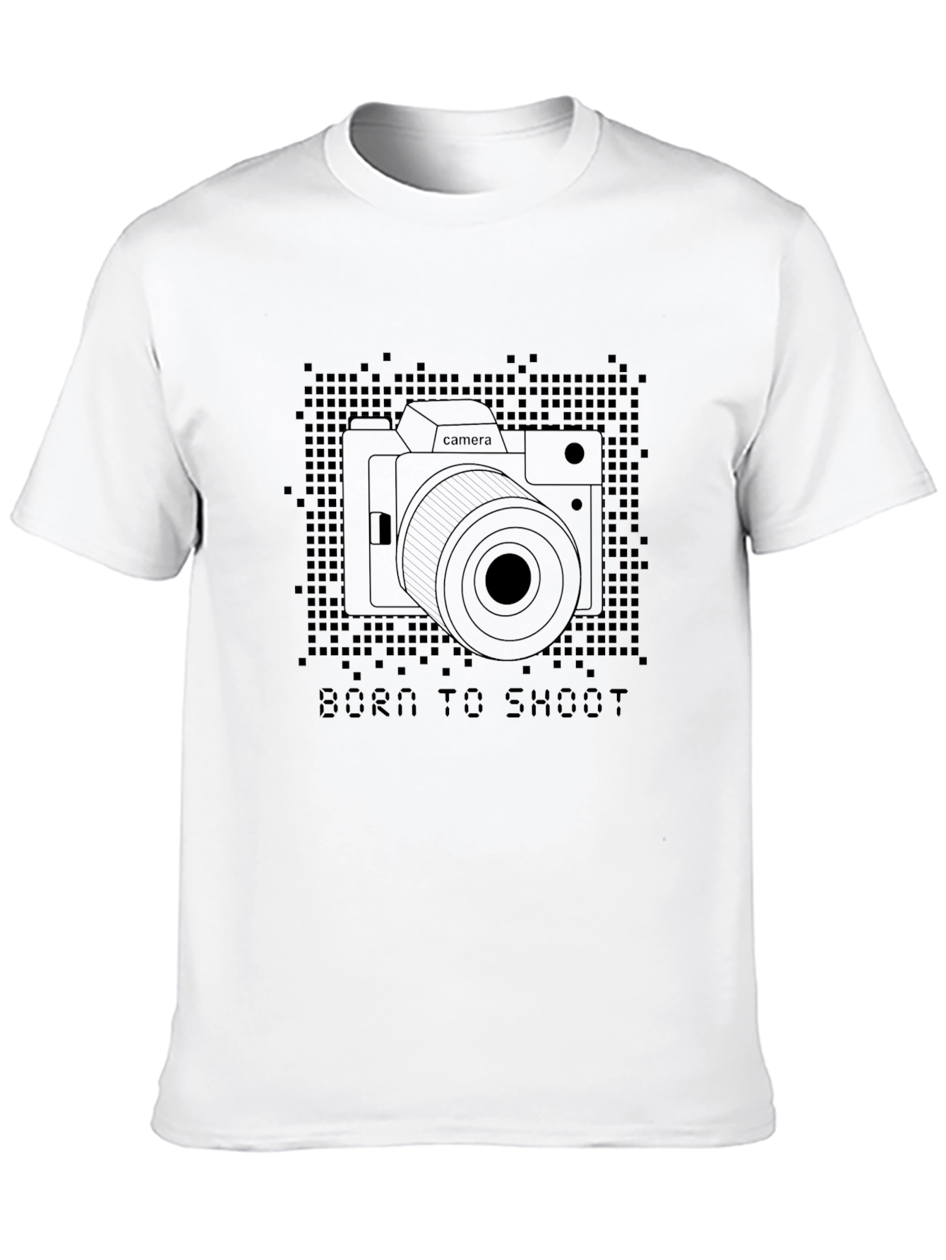 Born to Shoot: Camera Graphic T-Shirt
