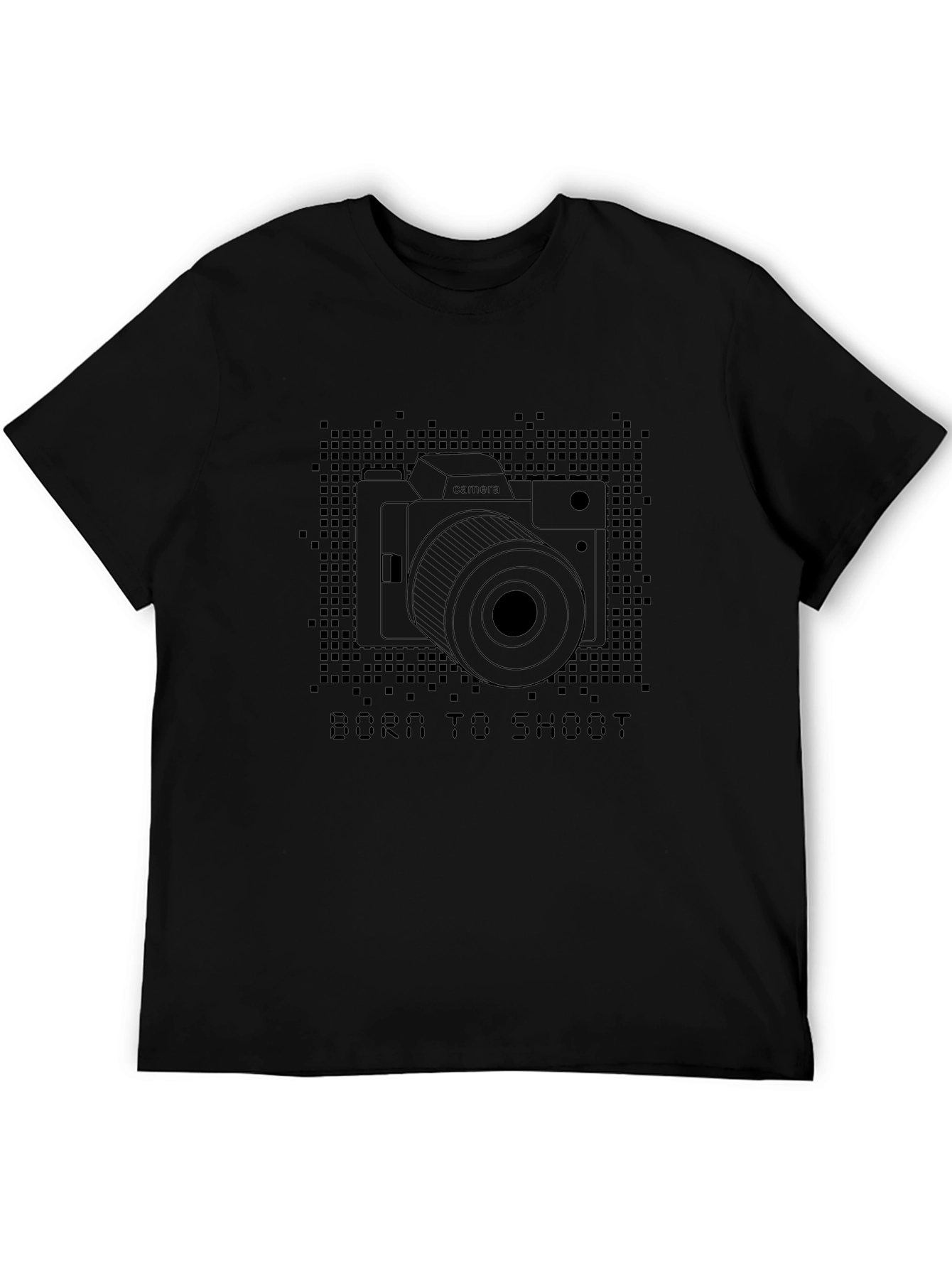 Born to Shoot: Camera Graphic T-Shirt