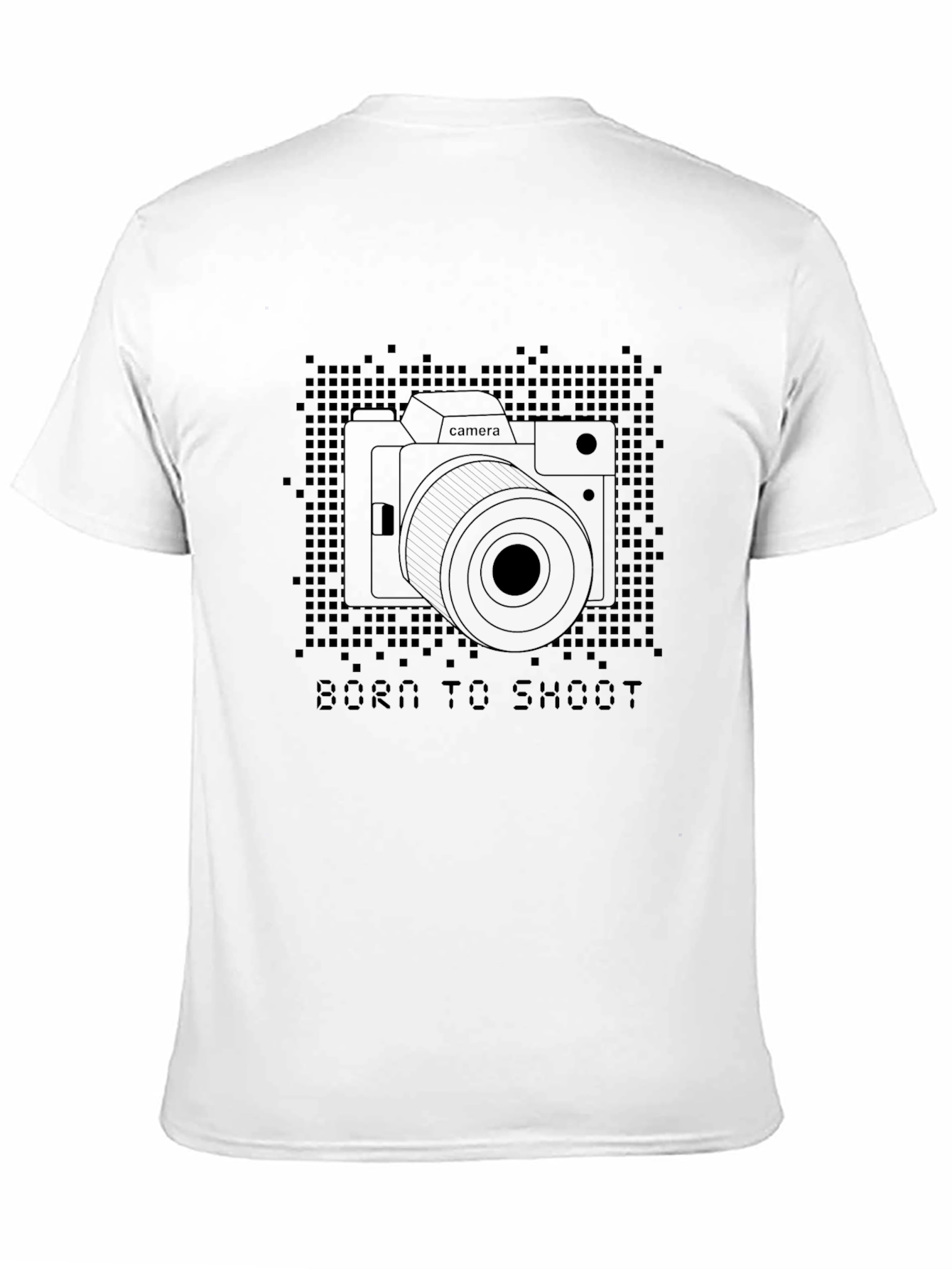 Born to Shoot: Camera Graphic T-Shirt