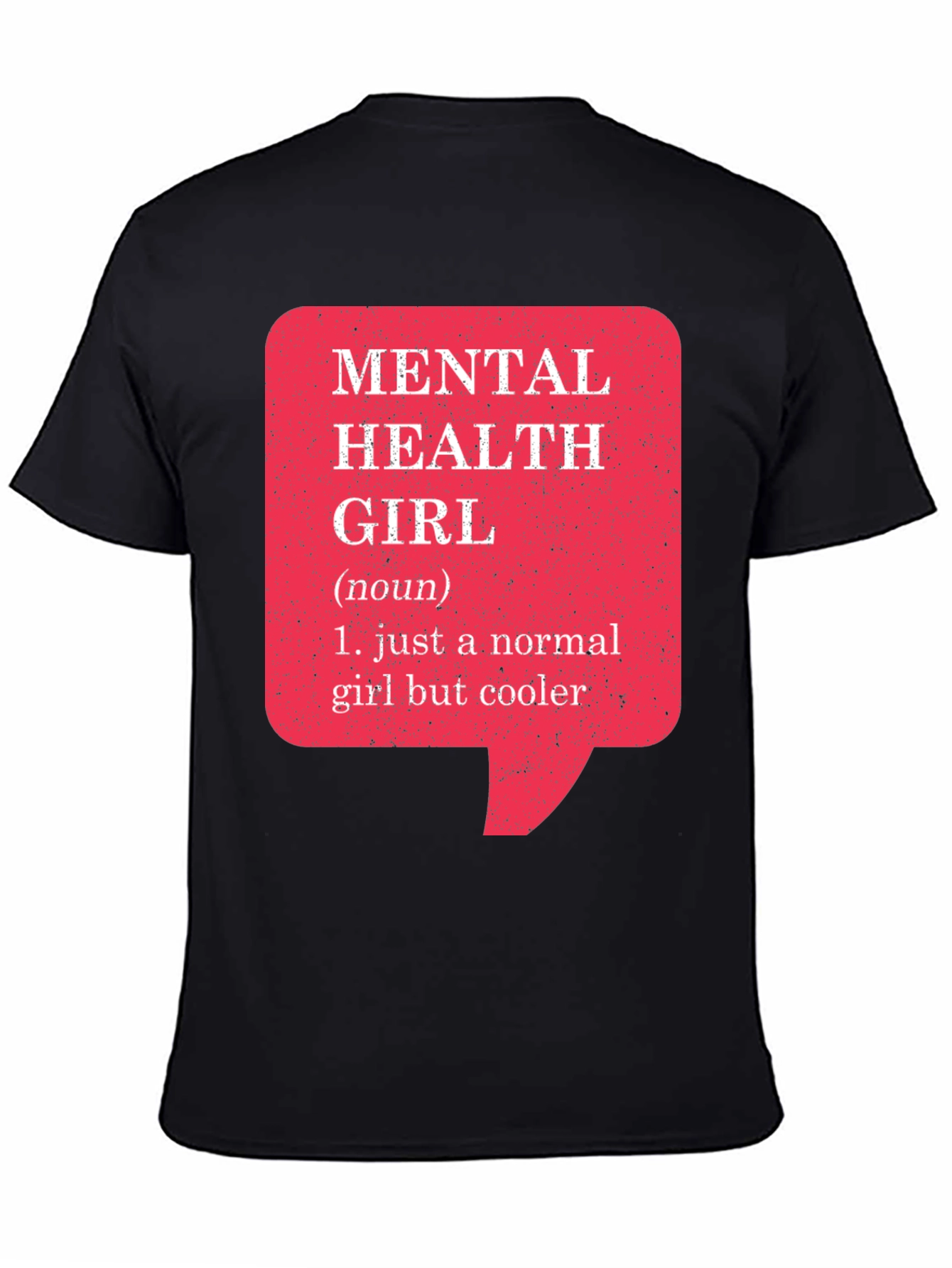 Mental Health Girl Graphic T-Shirt