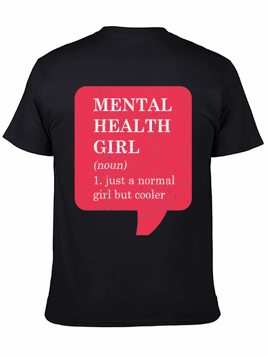 Mental Health Girl Graphic T-Shirt