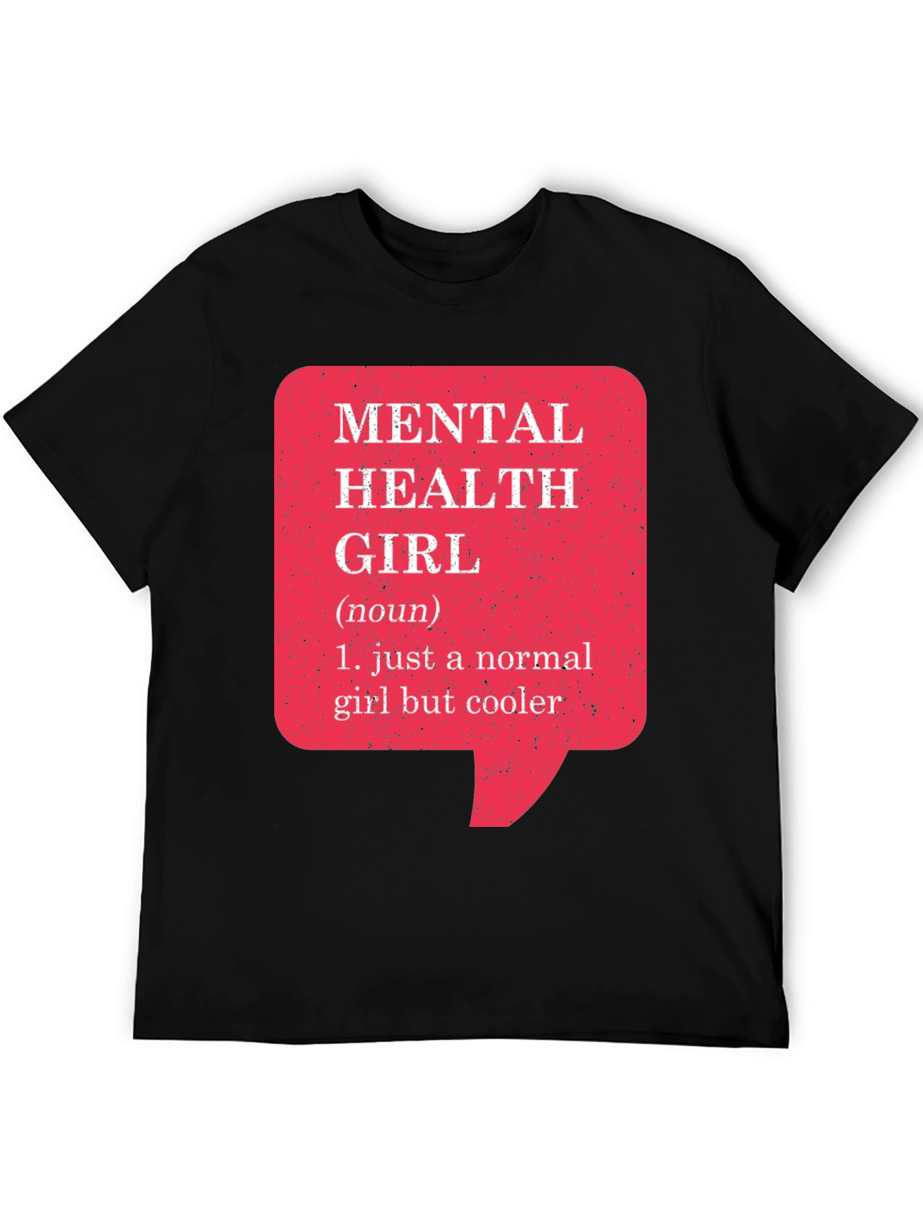 Mental Health Girl Graphic T-Shirt