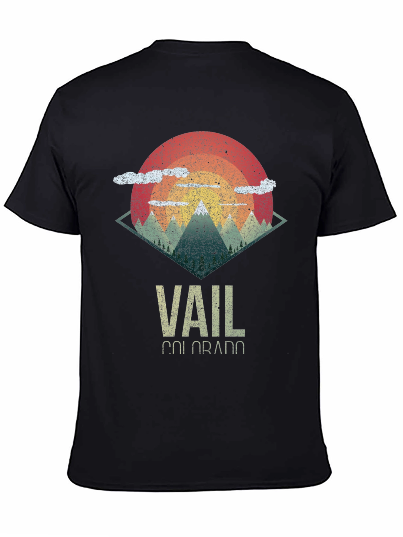 Retro Vail Colorado T-Shirt