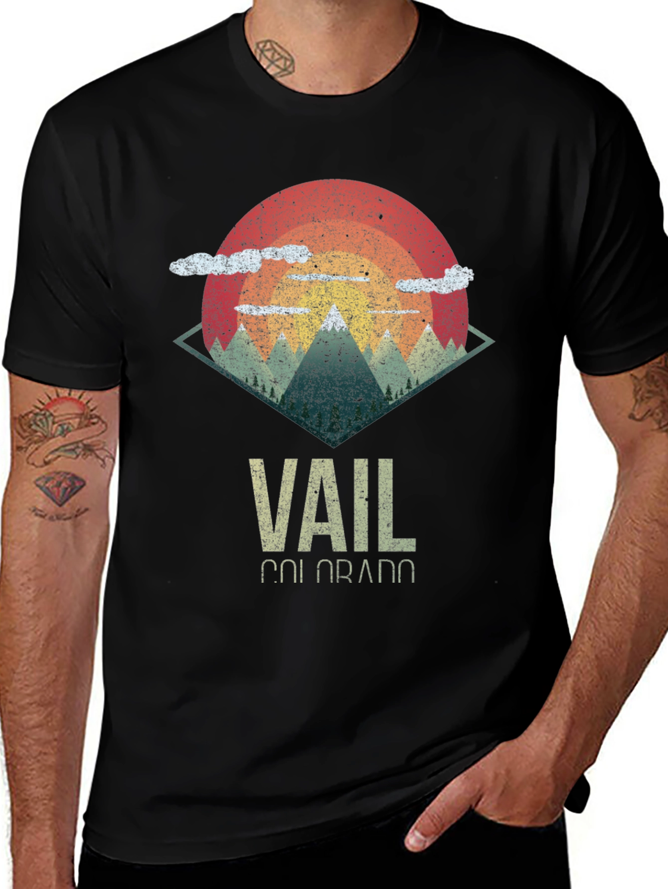 Retro Vail Colorado T-Shirt