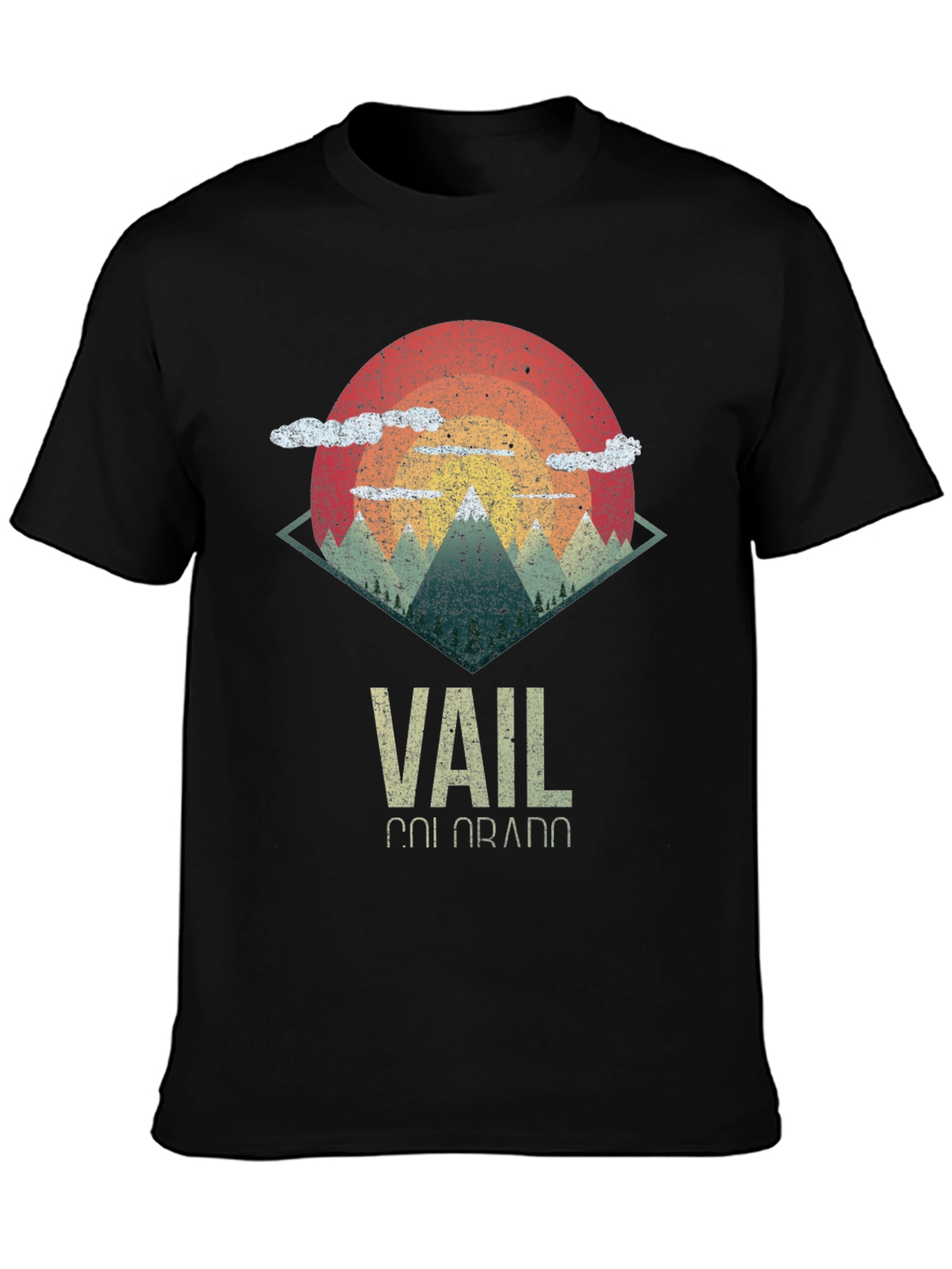 Retro Vail Colorado T-Shirt