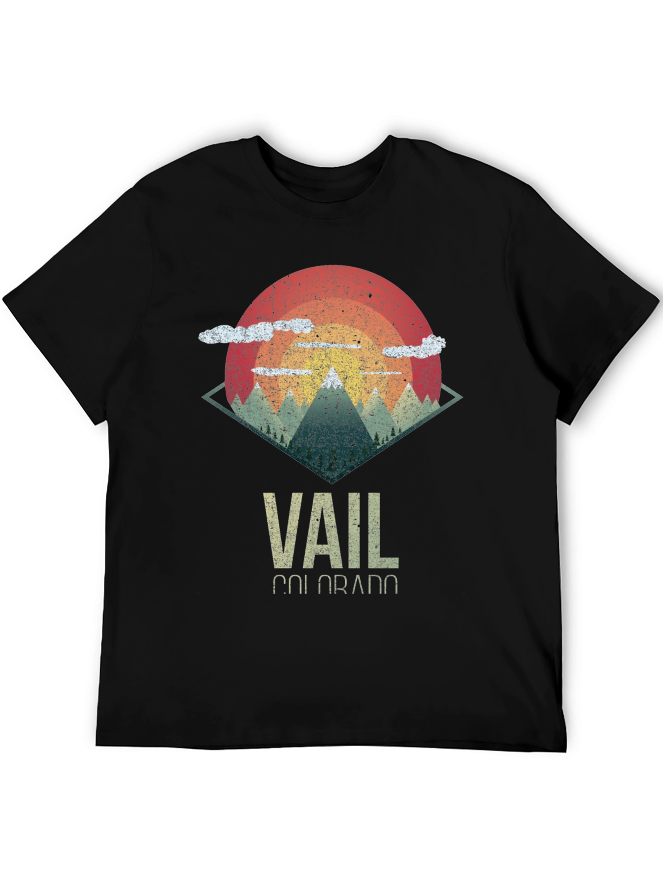 Retro Vail Colorado T-Shirt