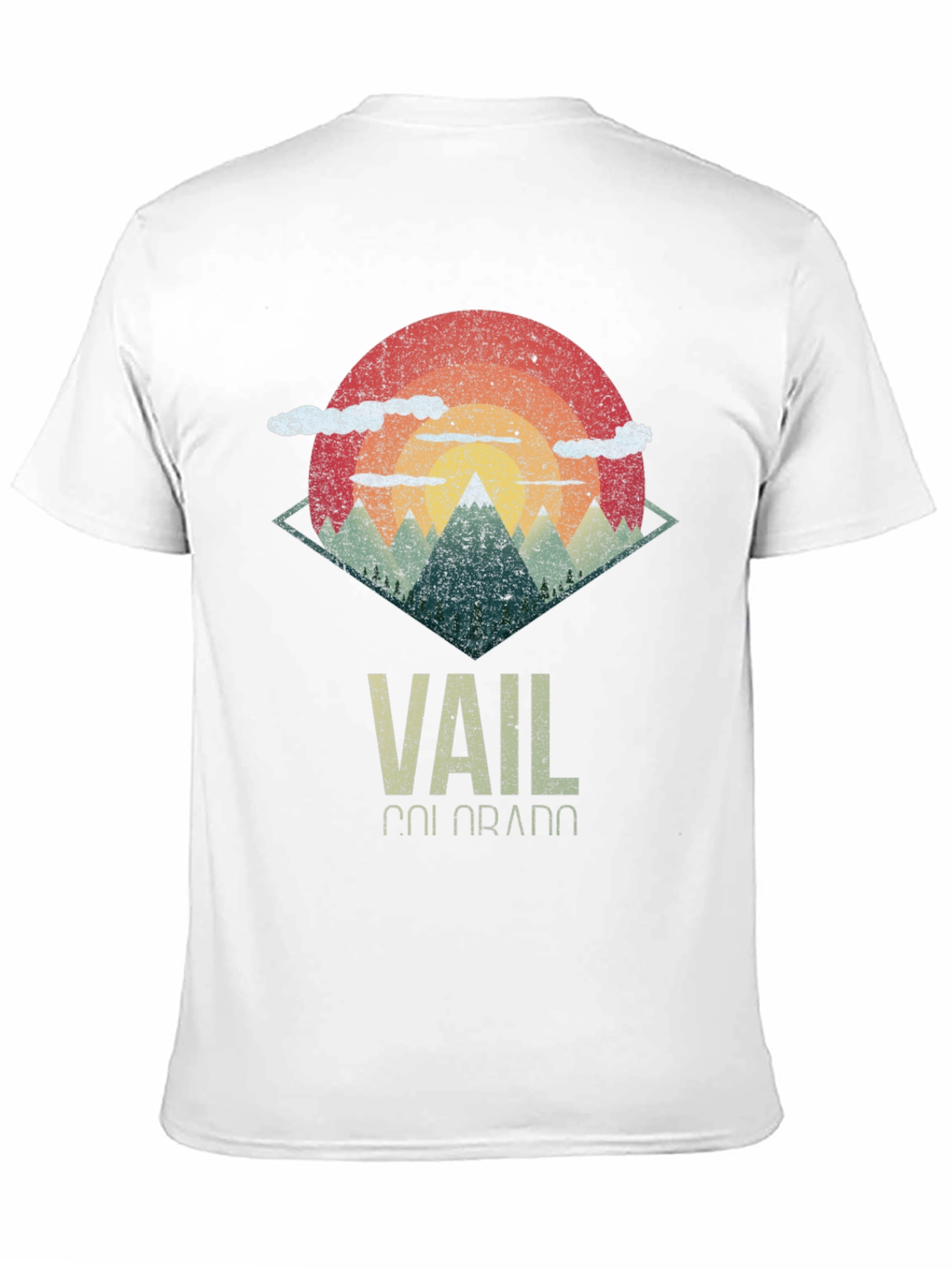 Retro Vail Colorado T-Shirt