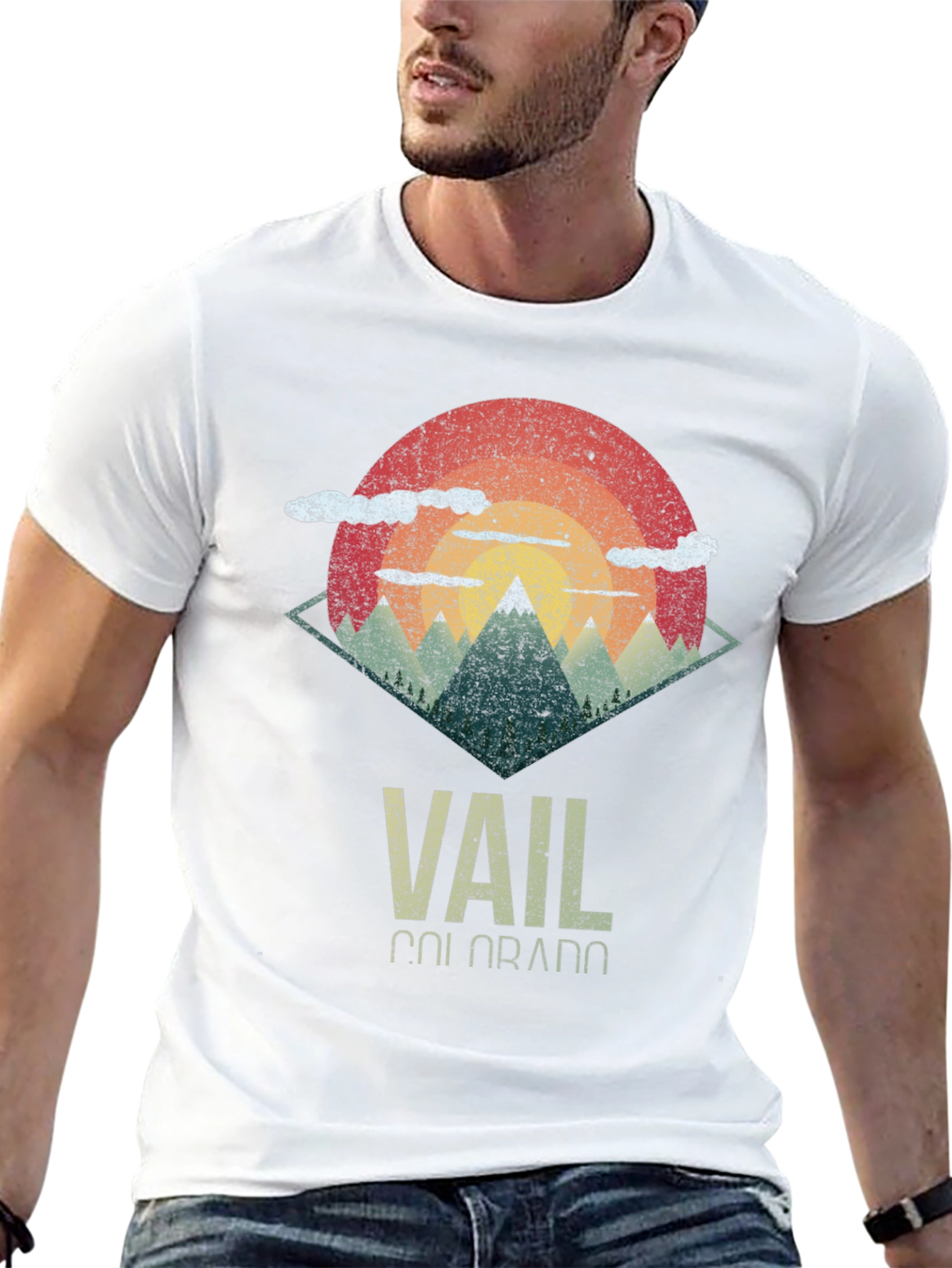 Retro Vail Colorado T-Shirt