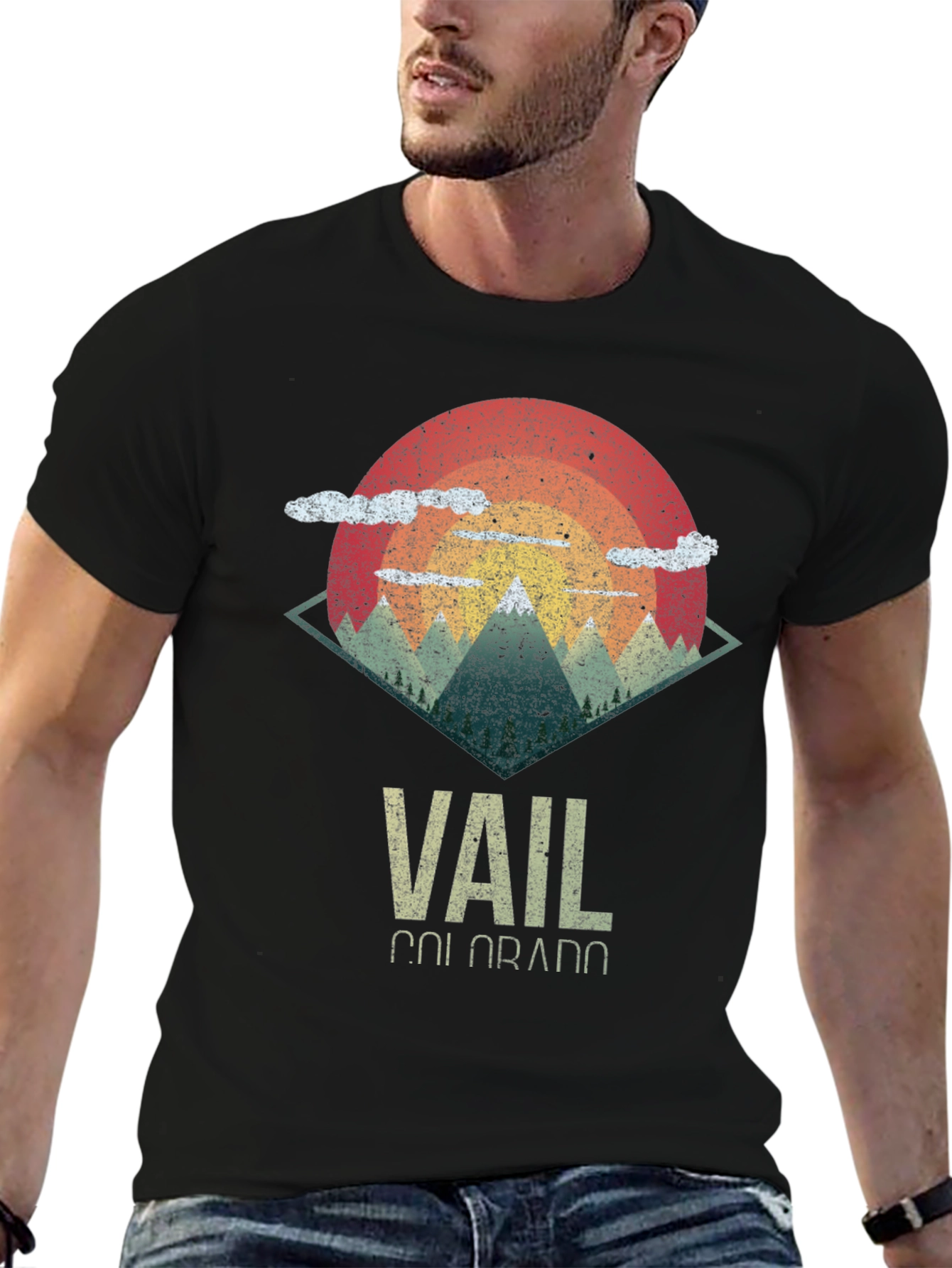 Retro Vail Colorado T-Shirt