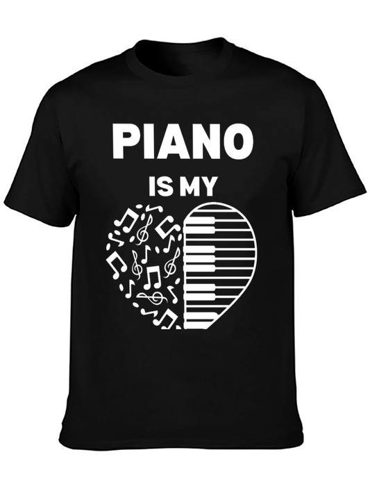 Piano Is My Heart T-Shirt