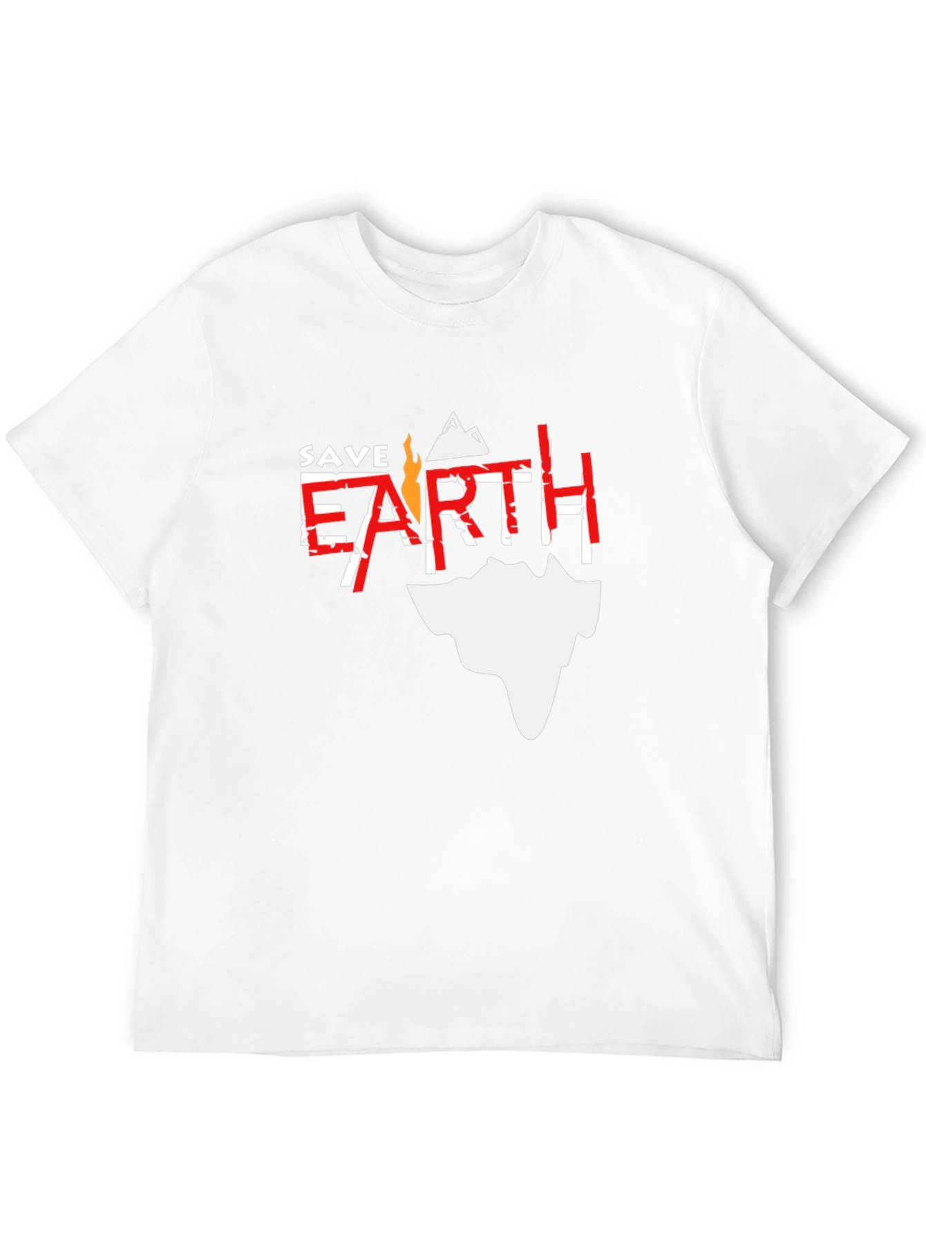 Save Earth Graphic Tee - Eco-Friendly Fashion