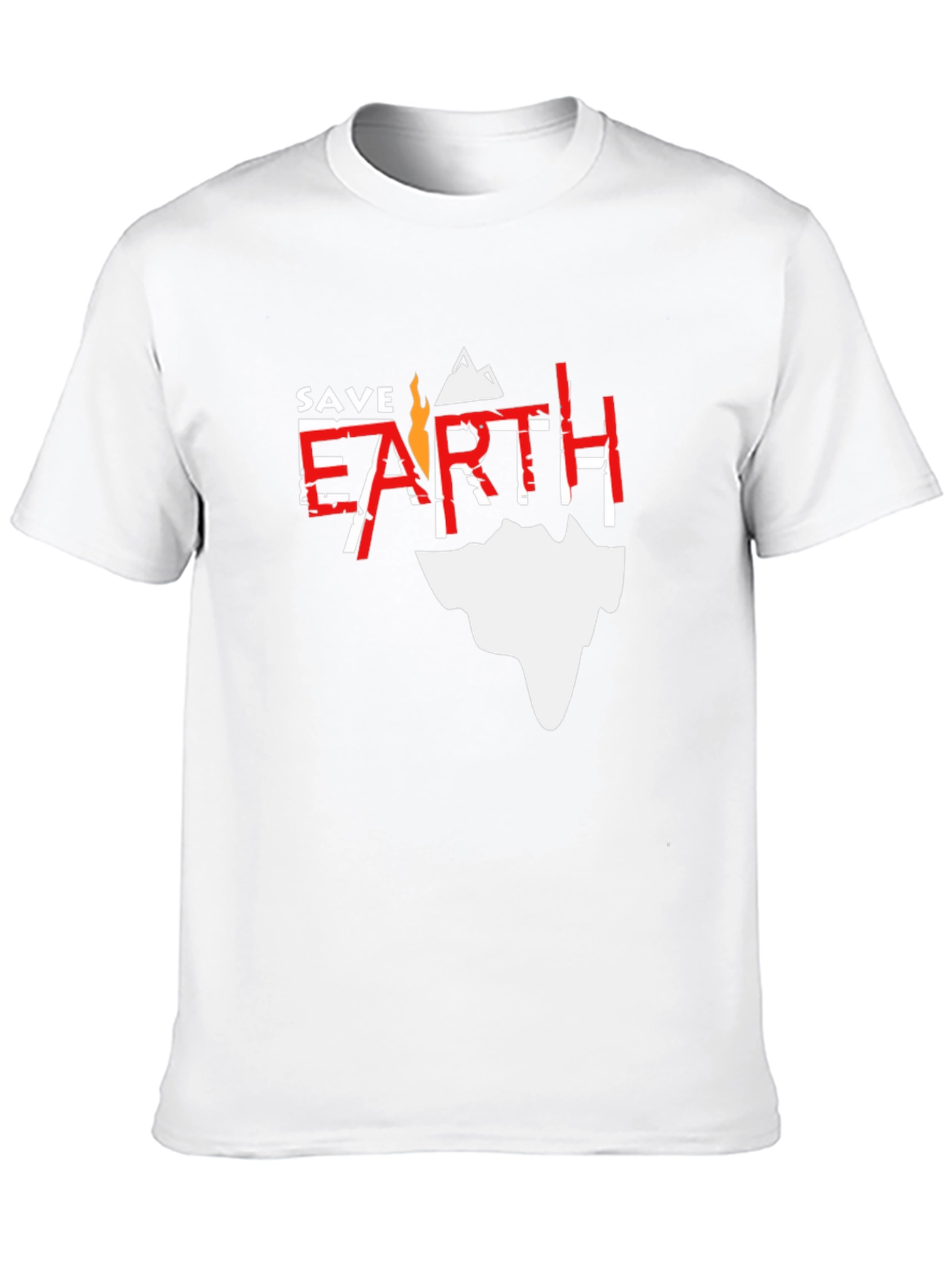 Save Earth Graphic Tee - Eco-Friendly Fashion