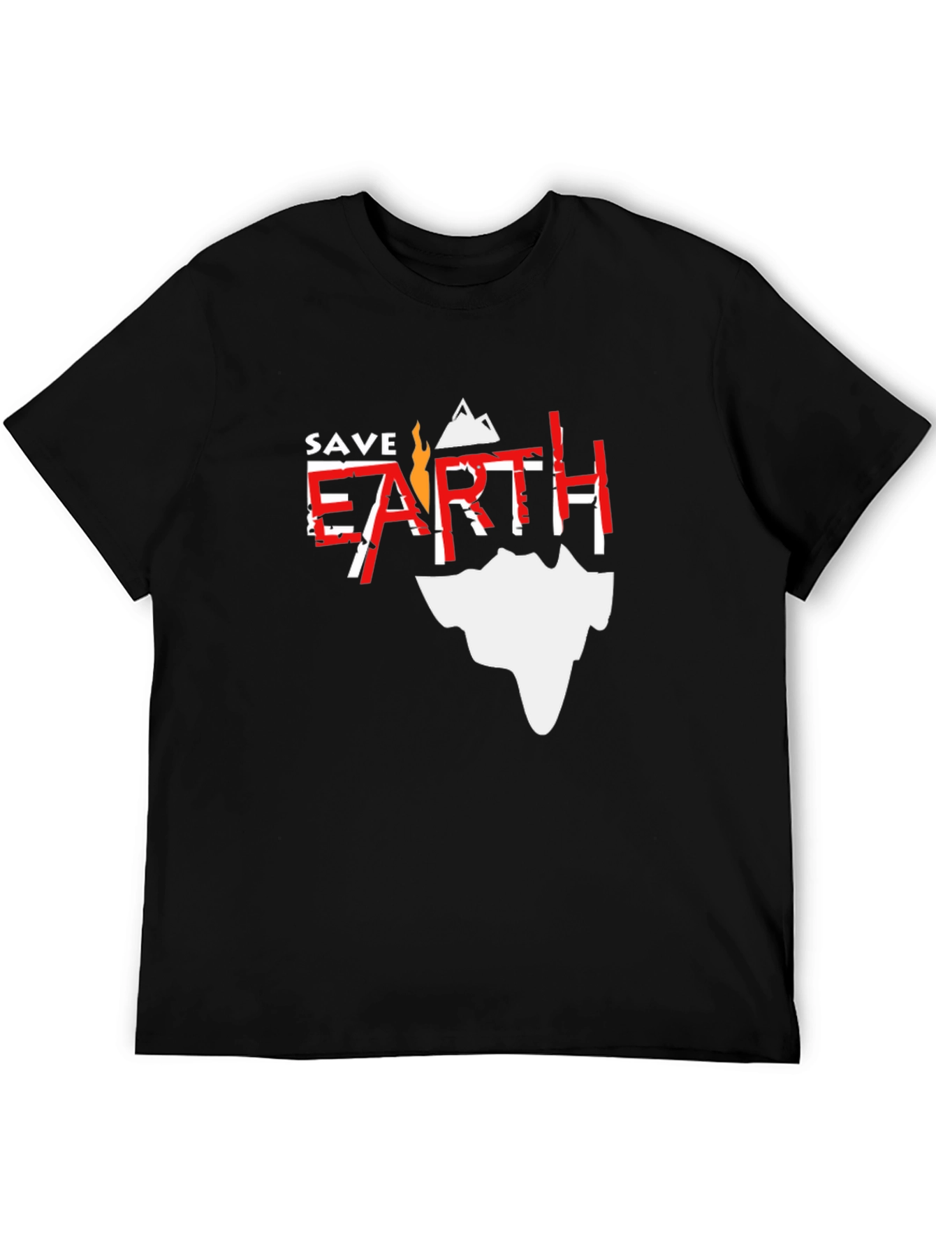 Save Earth Graphic Tee - Eco-Friendly Fashion