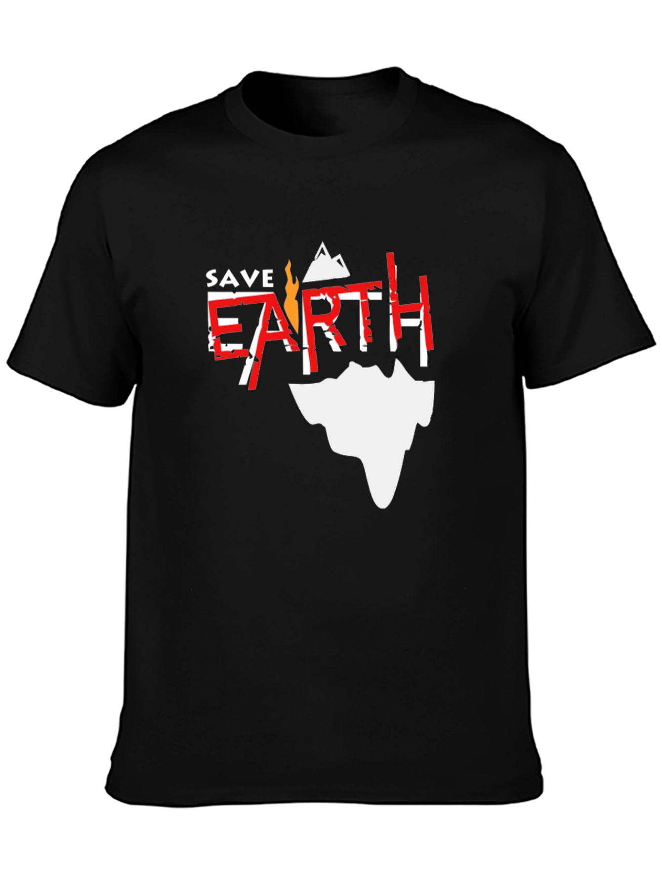 Save Earth Graphic Tee - Eco-Friendly Fashion