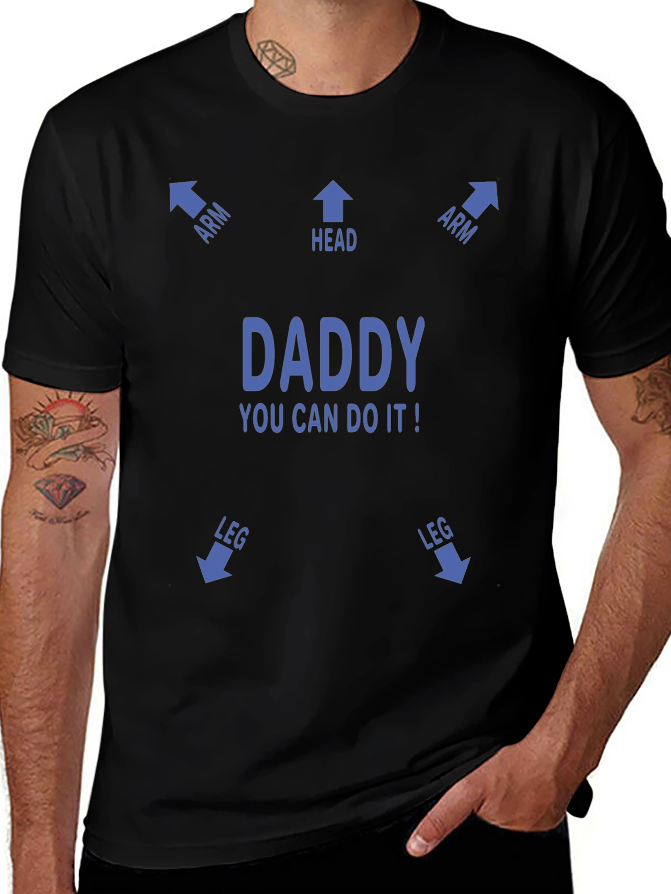 Funny Daddy You Can Do It! T-Shirt