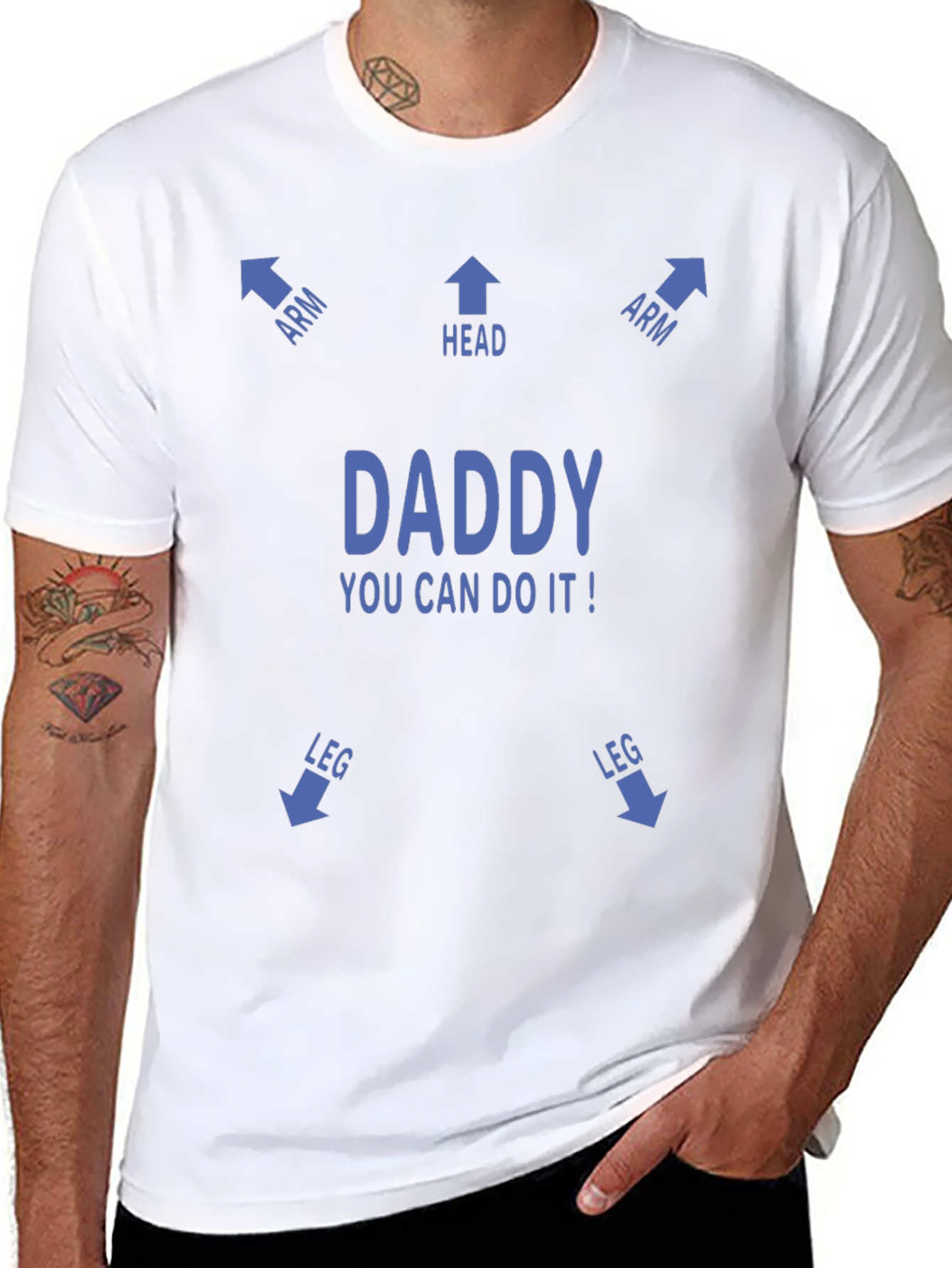 Funny Daddy You Can Do It! T-Shirt