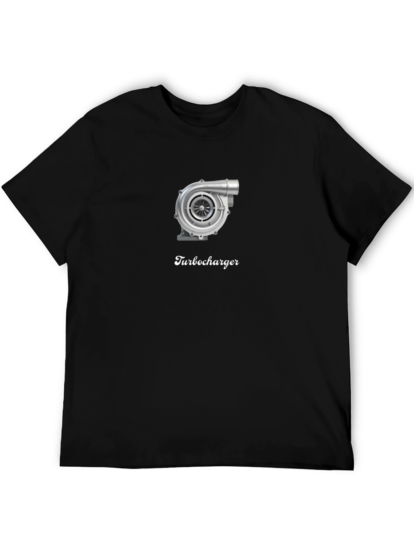 Turbocharger Graphic Tee - Mens Black T-Shirt