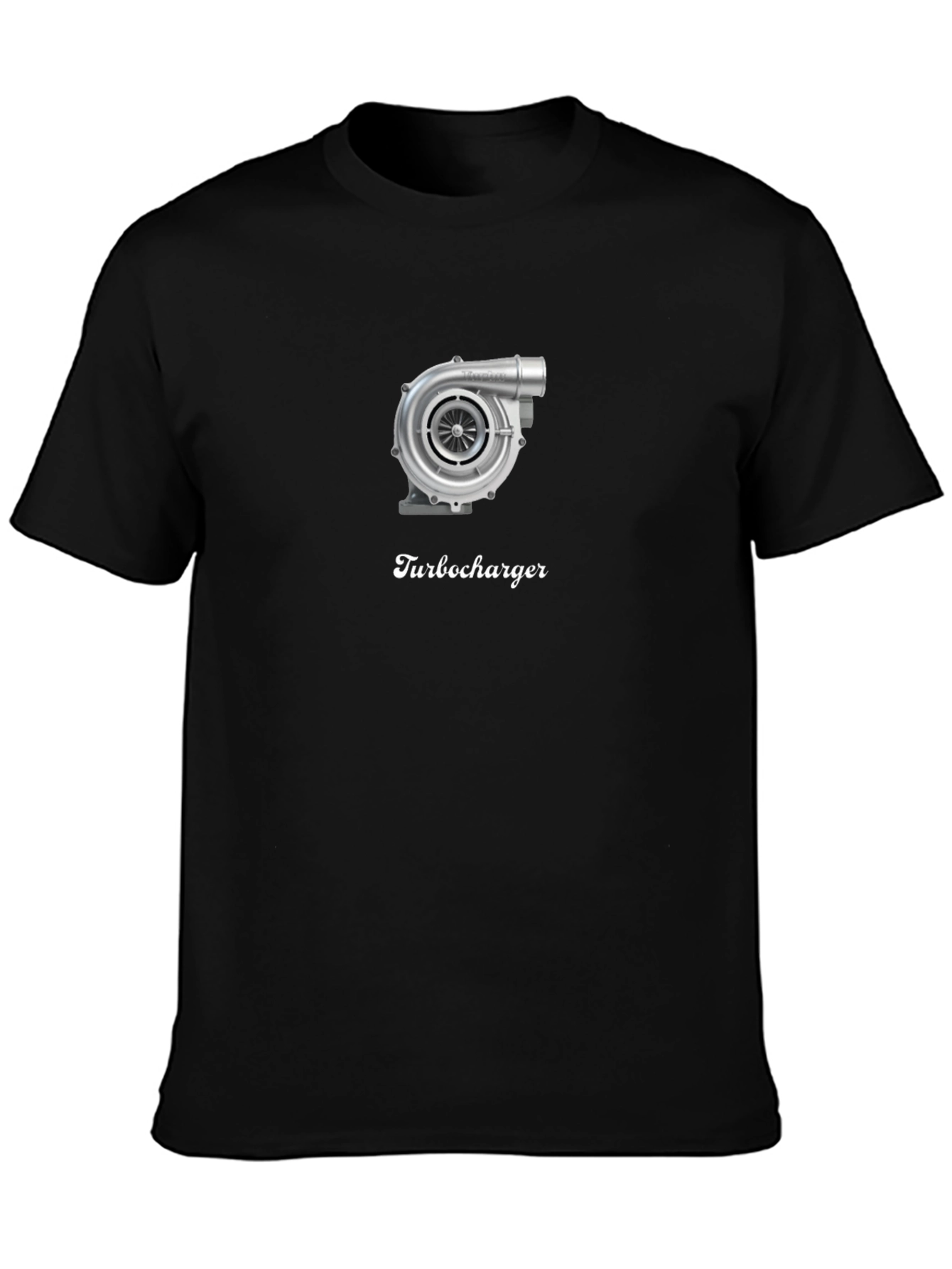 Turbocharger Graphic Tee - Mens Black T-Shirt