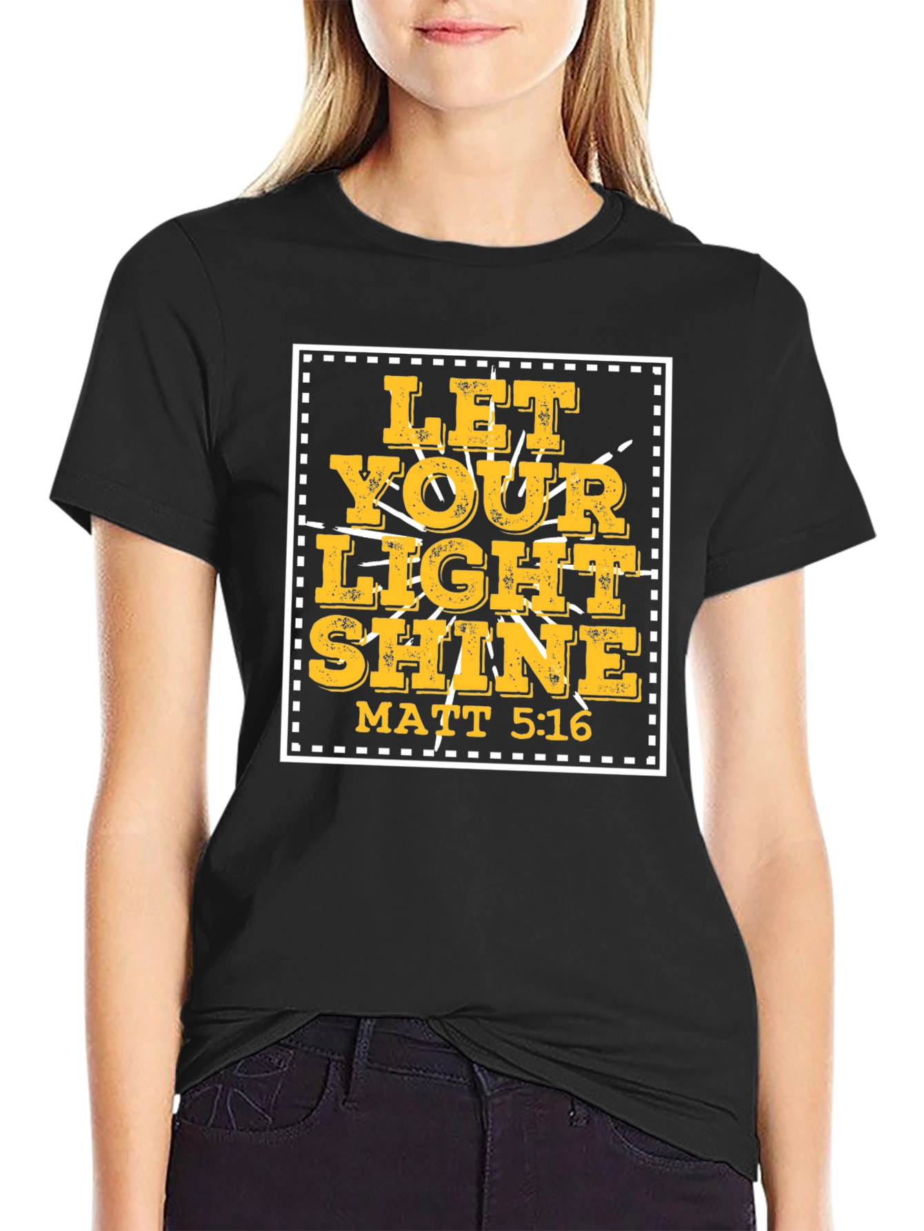 Let Your Light Shine Graphic T-Shirt