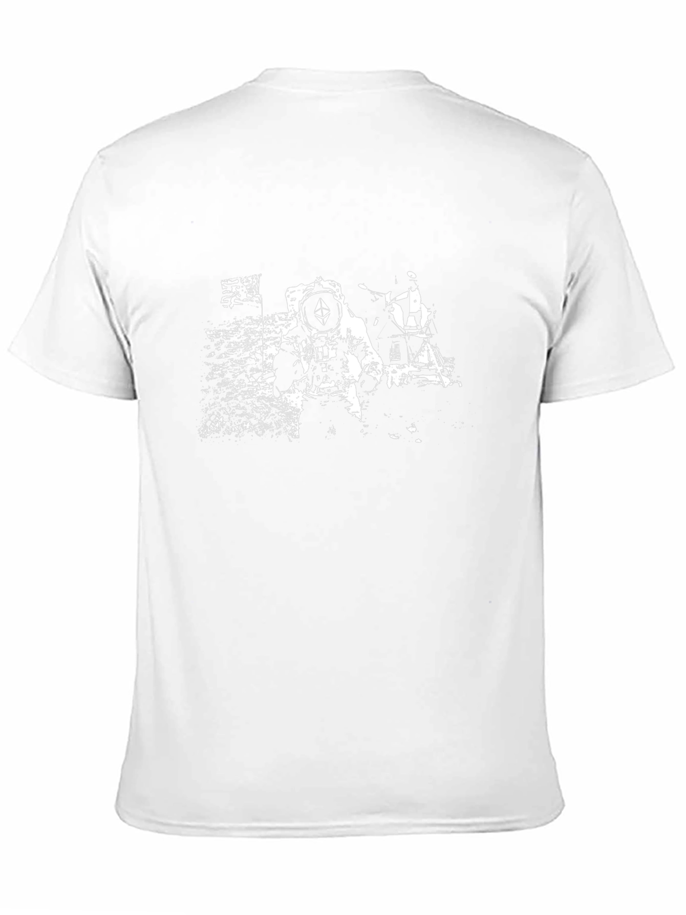 Ethereum to the Moon T-Shirt - Crypto Astronaut