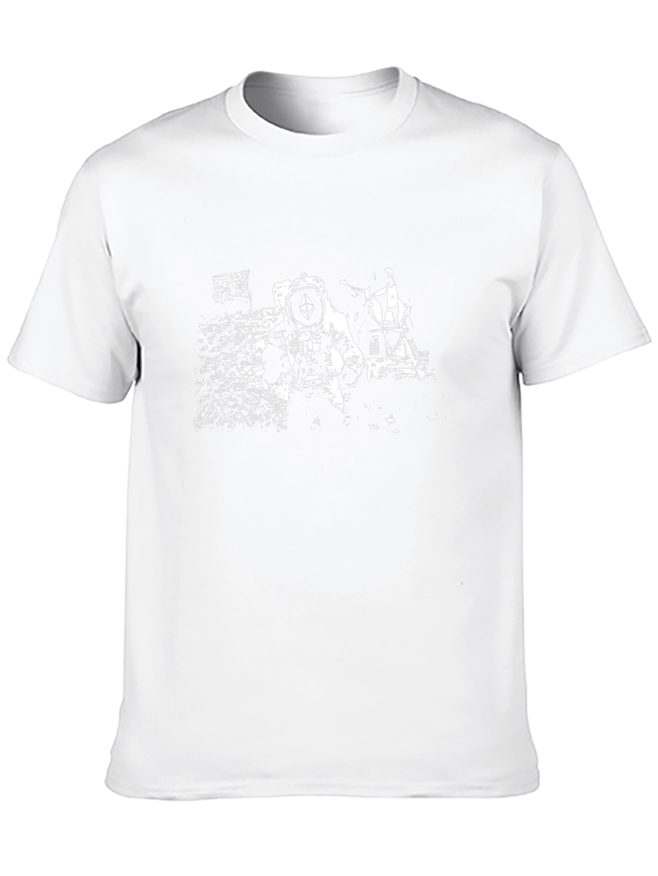 Ethereum to the Moon T-Shirt - Crypto Astronaut