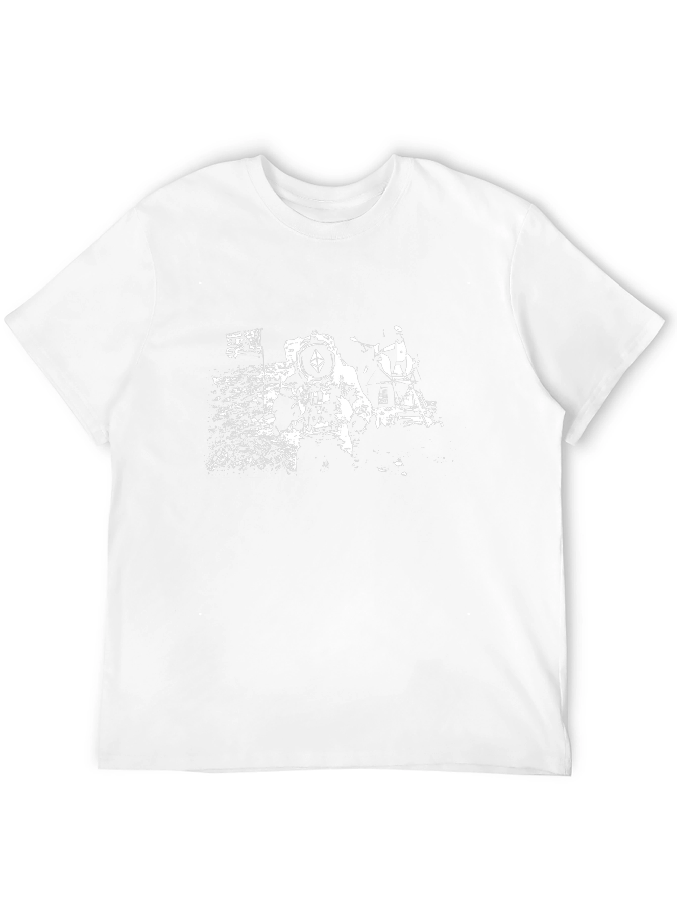 Ethereum to the Moon T-Shirt - Crypto Astronaut