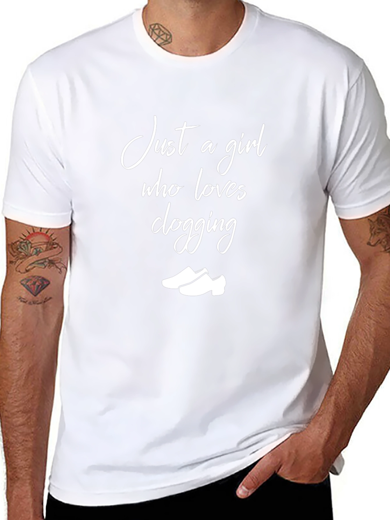 Girl Who Loves Clogging T-Shirt