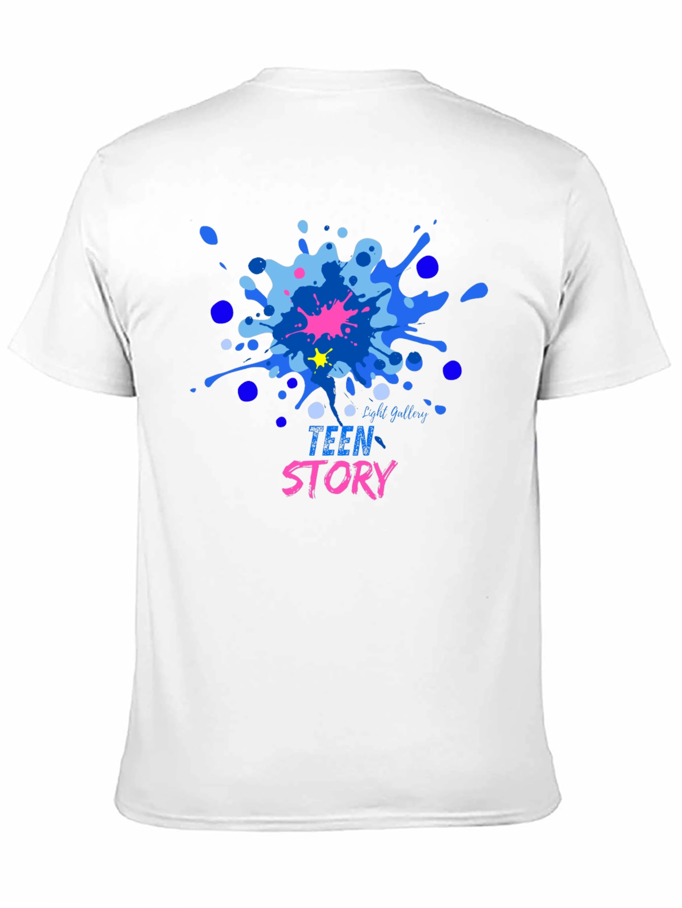 Teen Story Graphic Tee - Casual Cotton Shirt