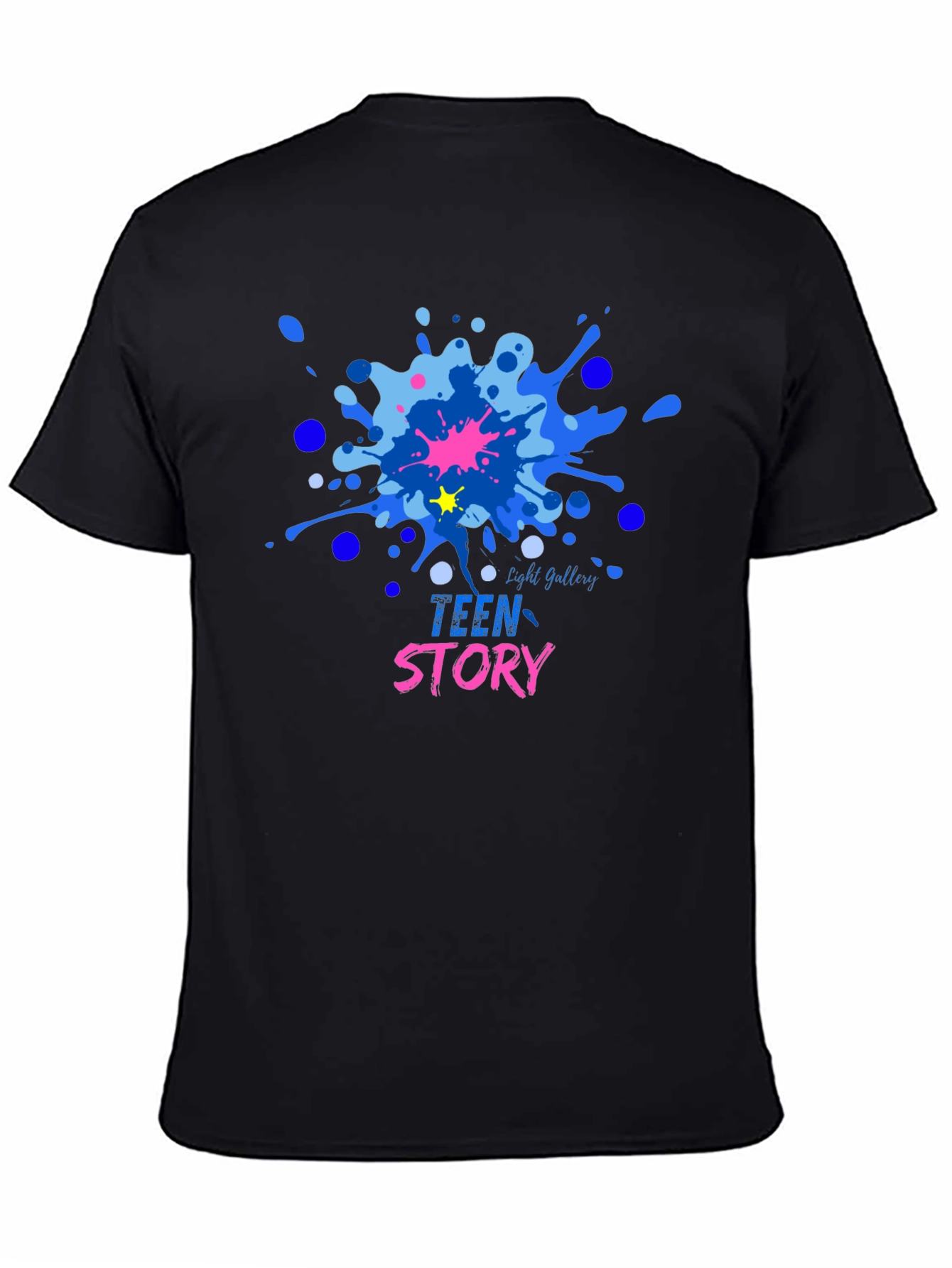 Teen Story Graphic Tee - Casual Cotton Shirt
