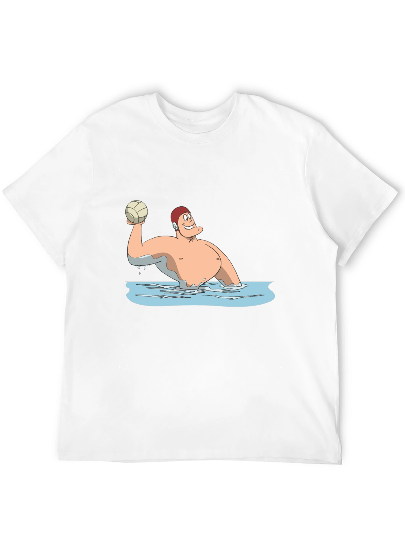 Water Polo Cartoon T-Shirt