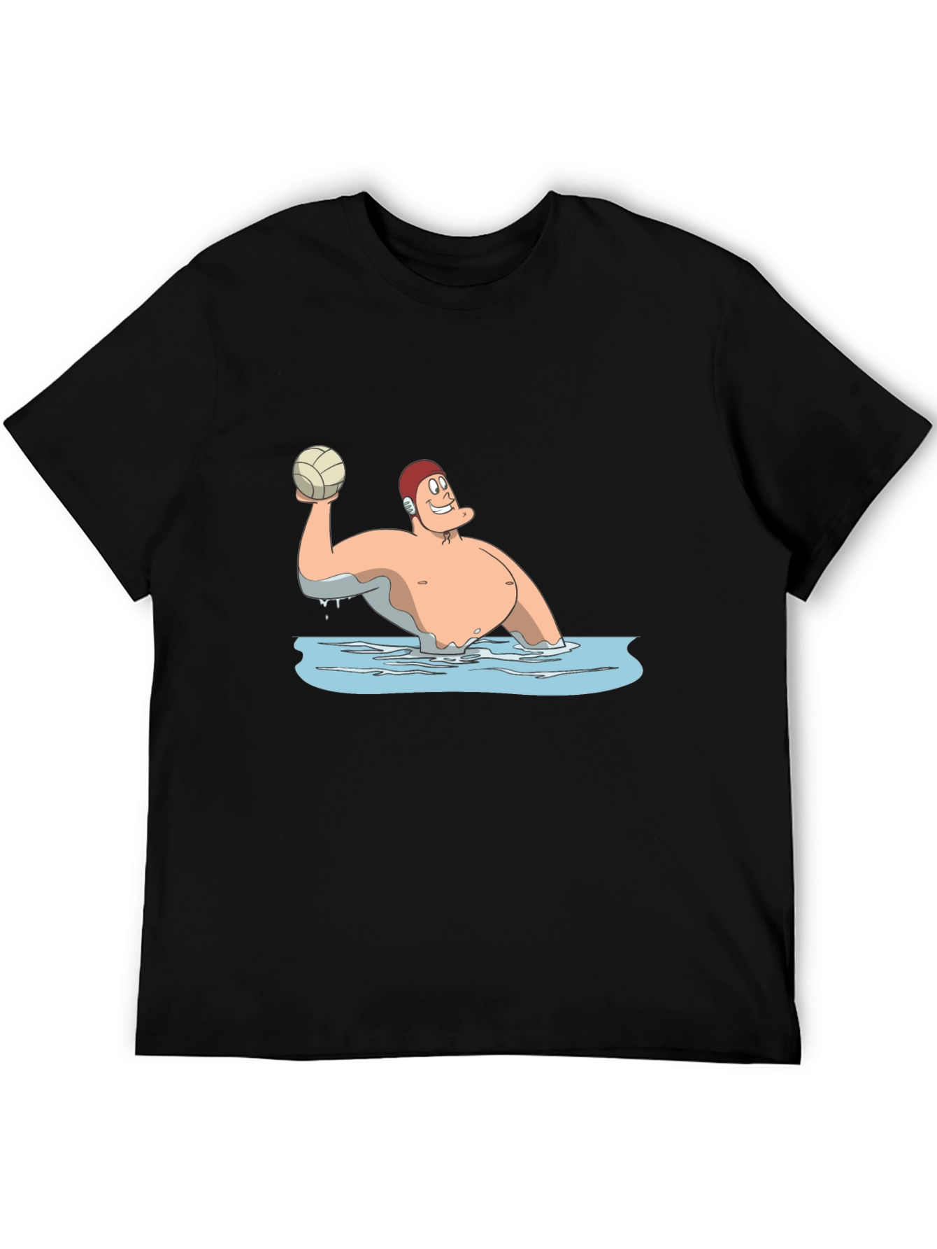Water Polo Cartoon T-Shirt