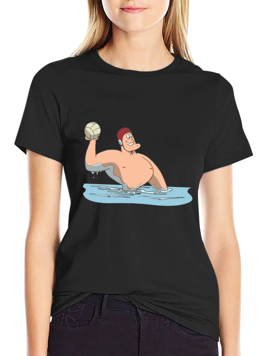 Water Polo Cartoon T-Shirt