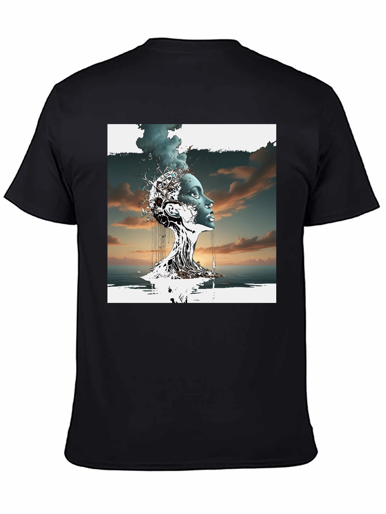 Abstract Woman Graphic T-Shirt