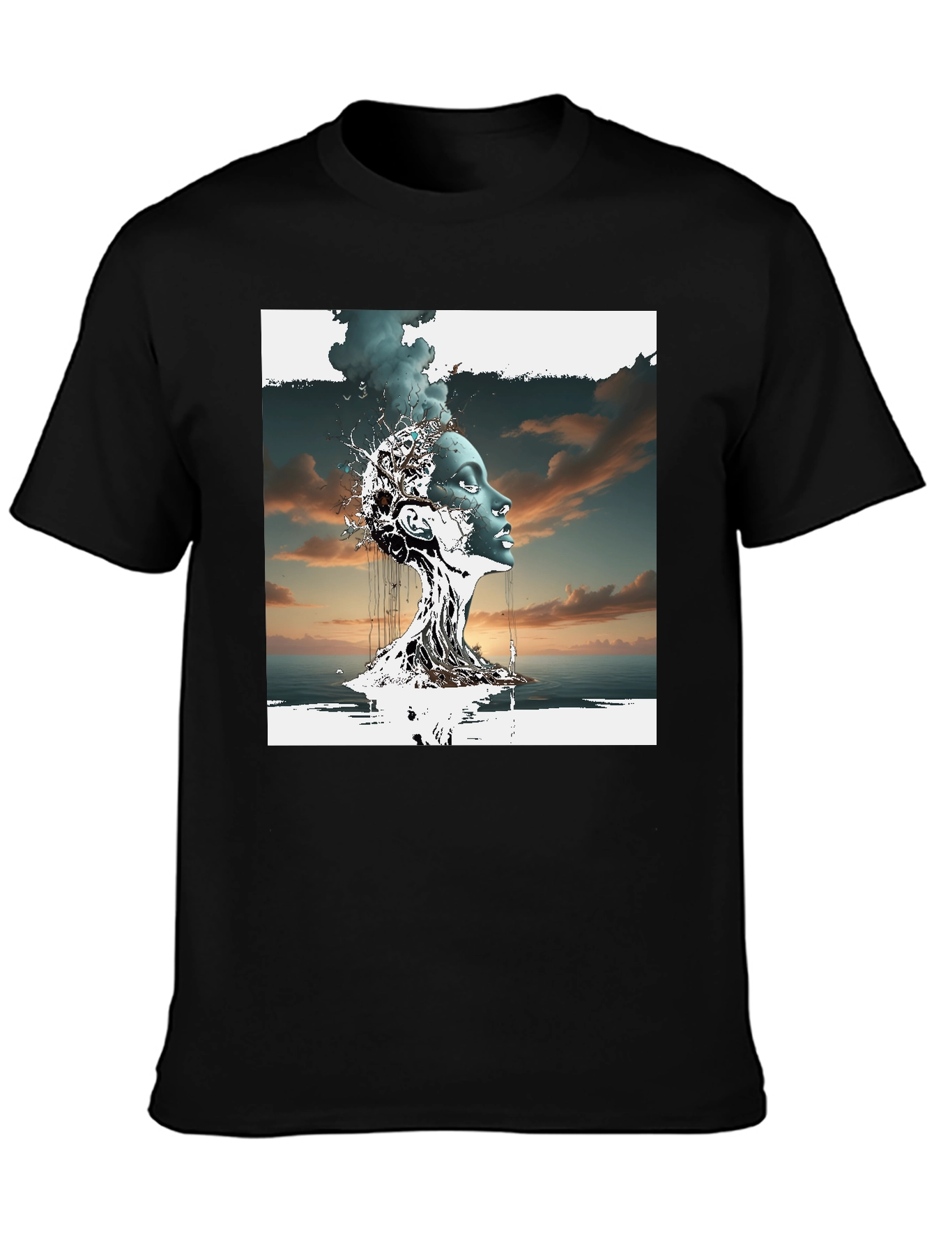 Abstract Woman Graphic T-Shirt