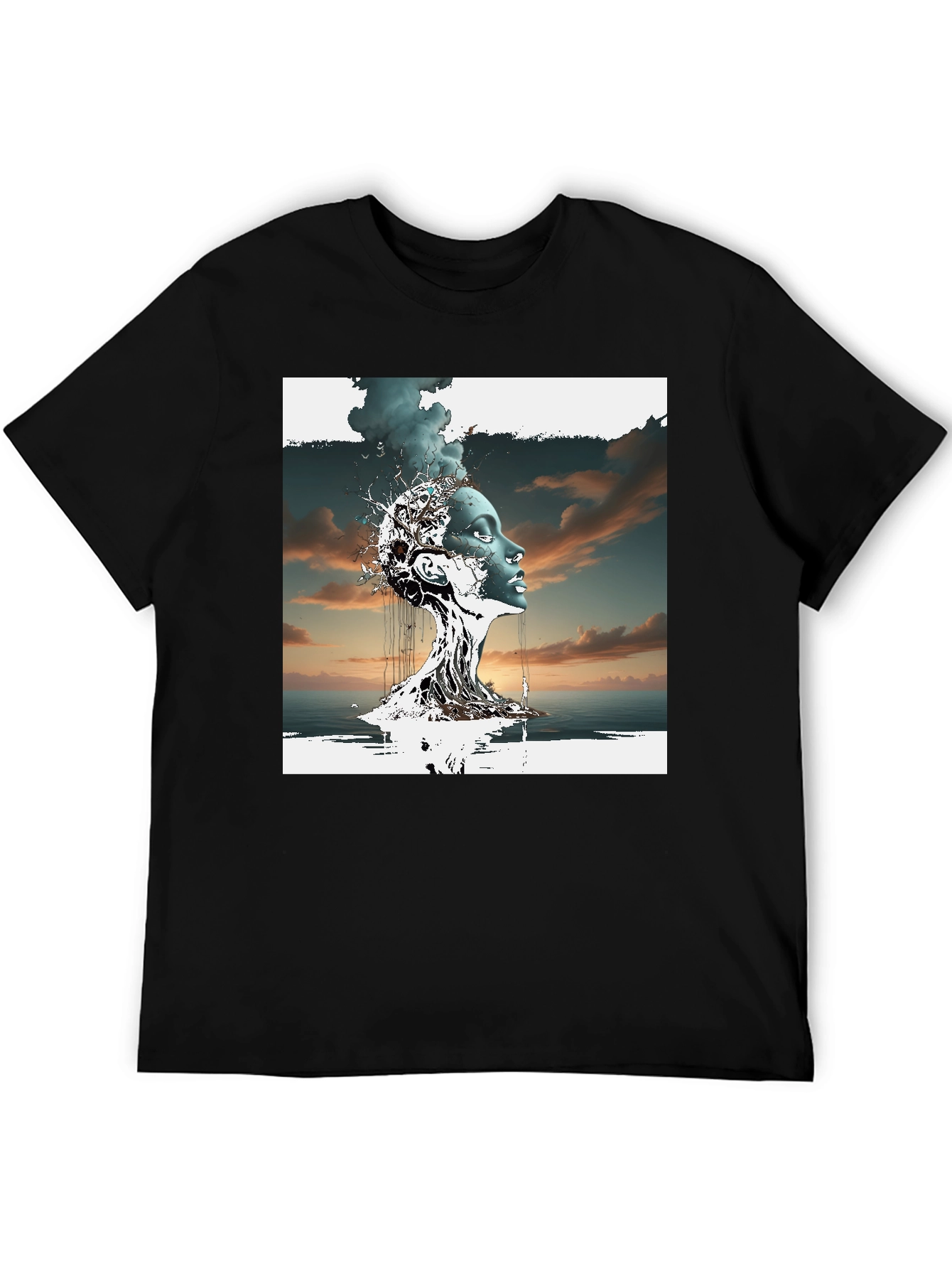 Abstract Woman Graphic T-Shirt