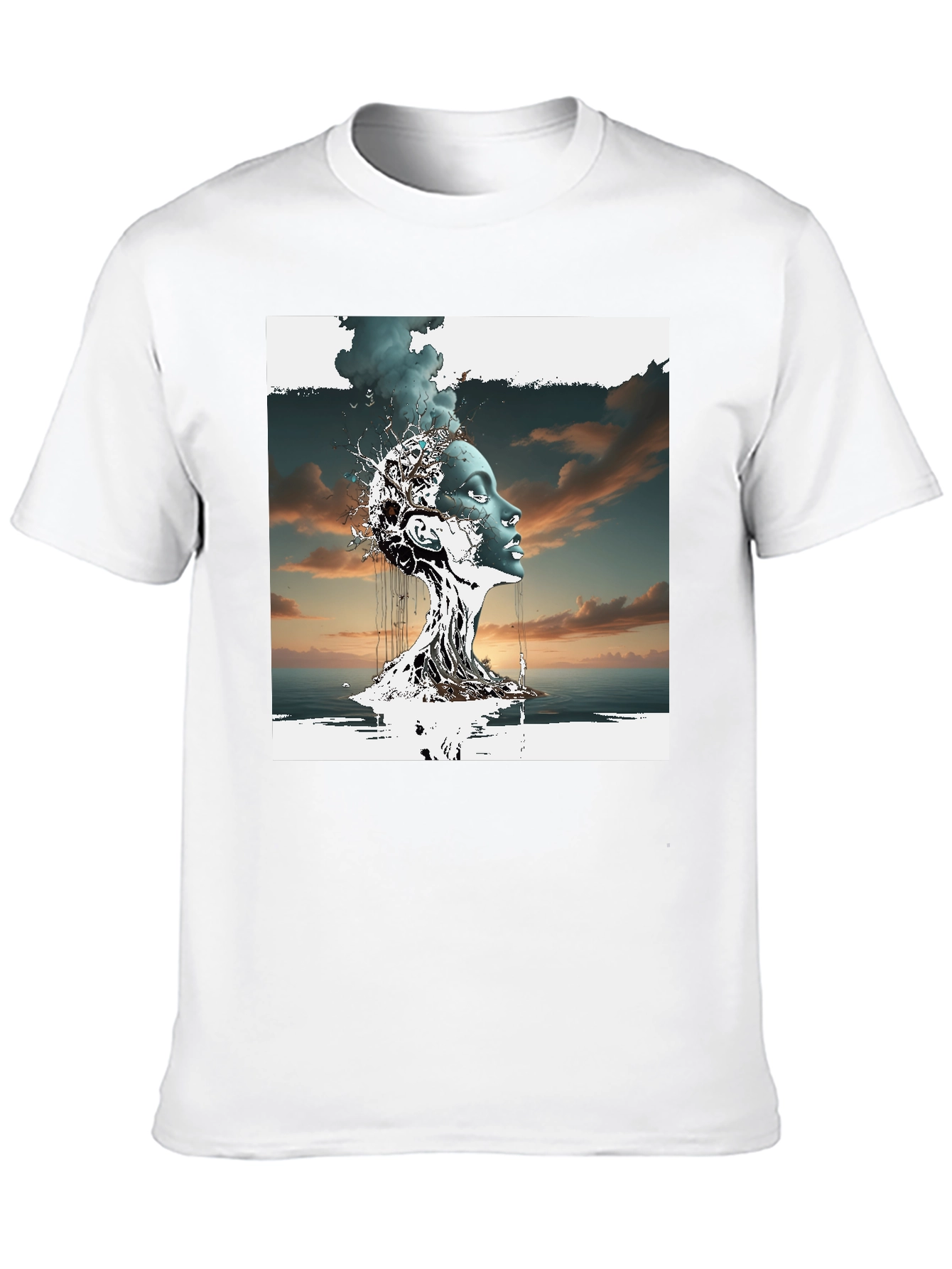 Abstract Woman Graphic T-Shirt