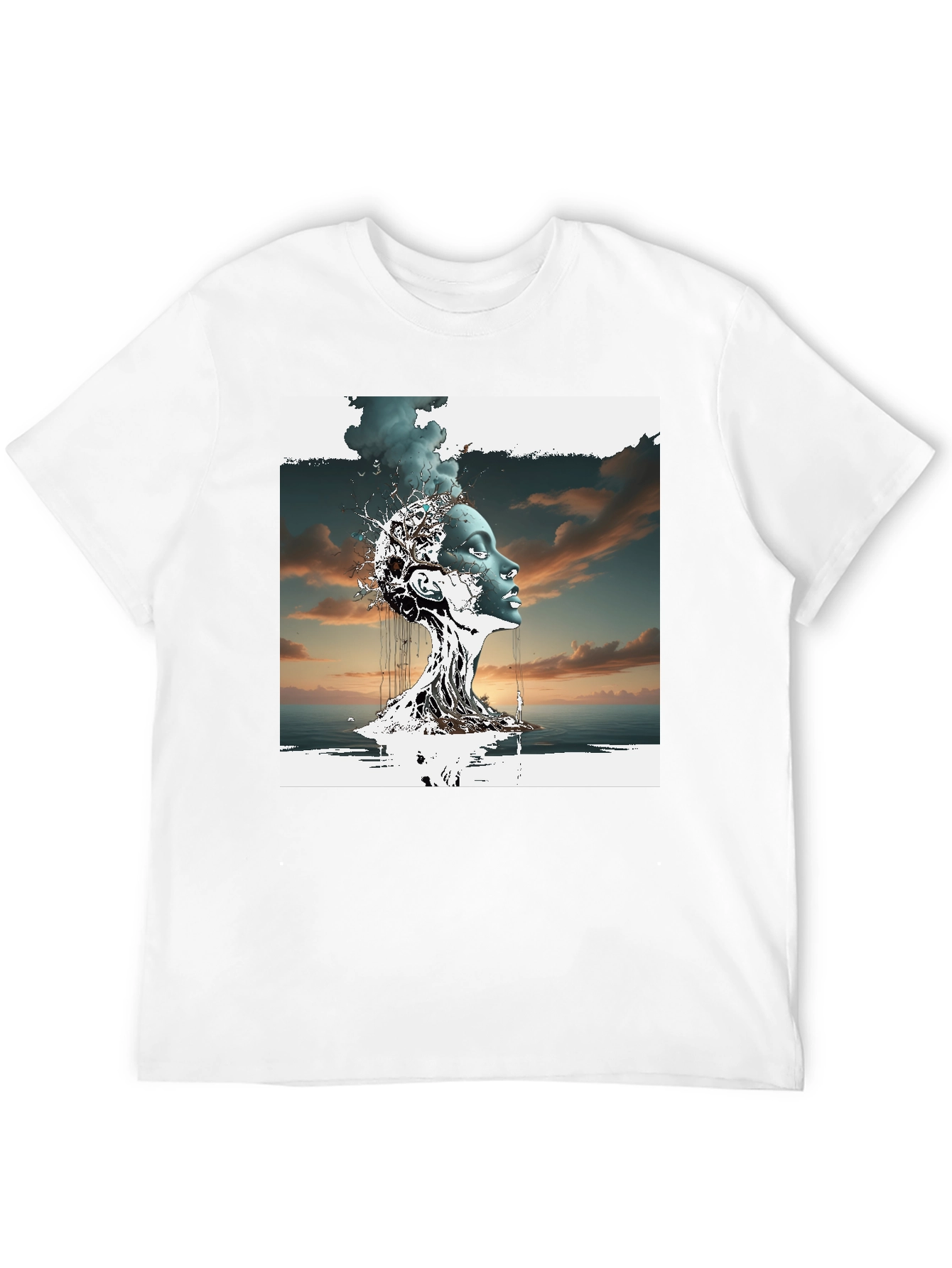 Abstract Woman Graphic T-Shirt