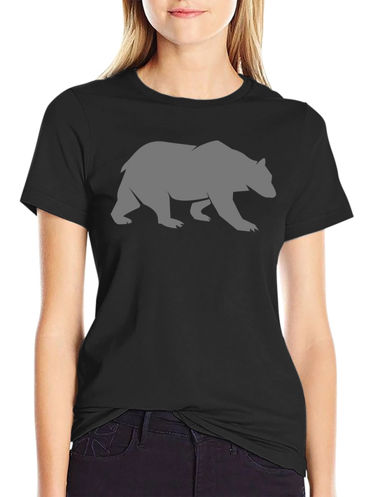 Bear Graphic Black T-Shirt