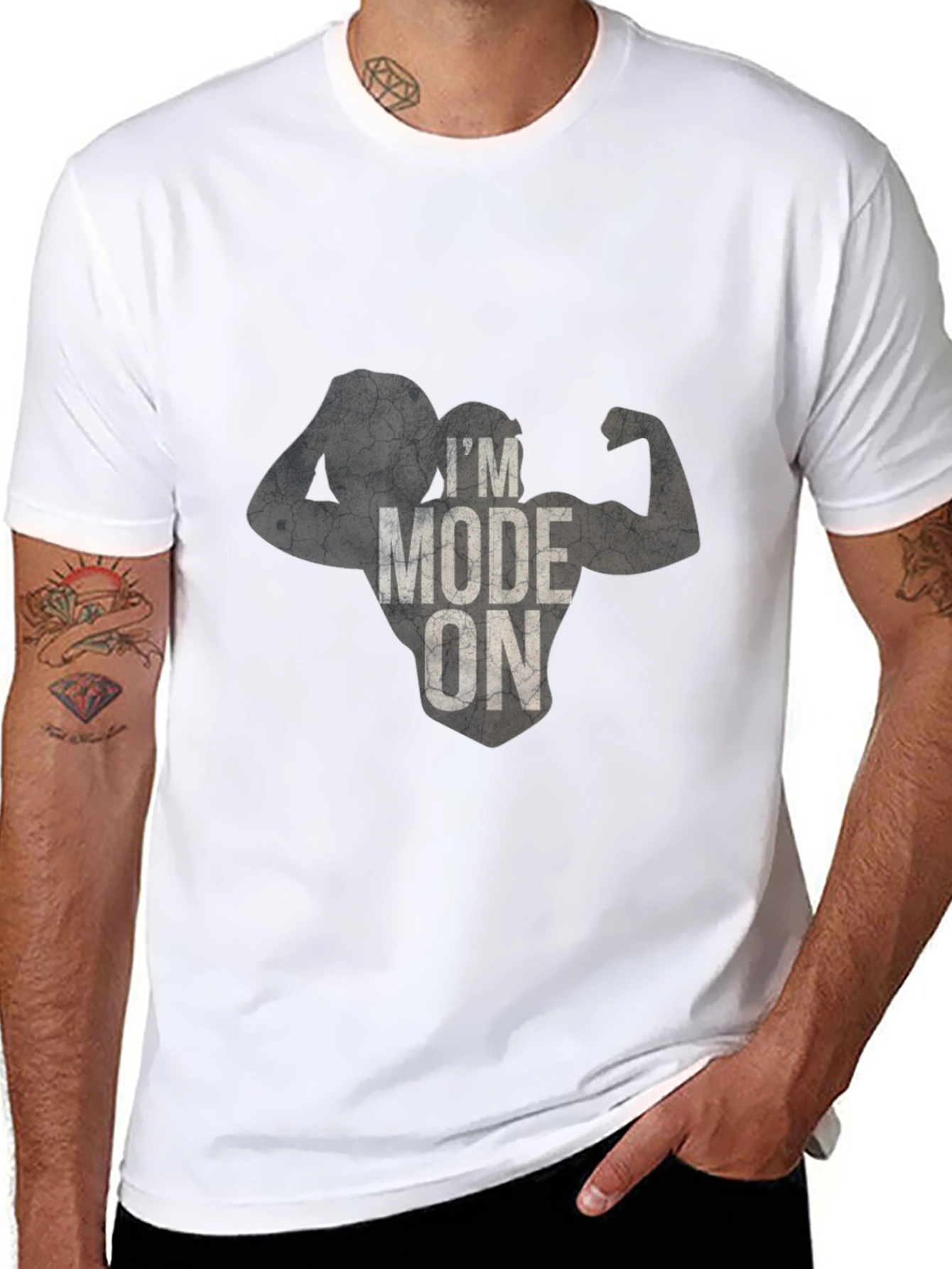 Im Mode On Graphic Print T-Shirt