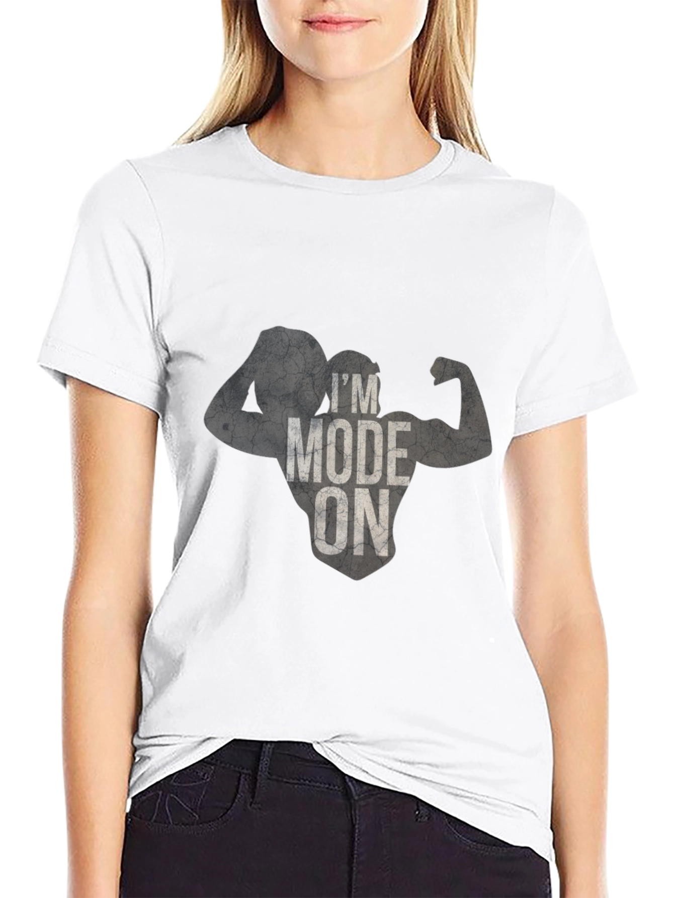 Im Mode On Graphic Print T-Shirt