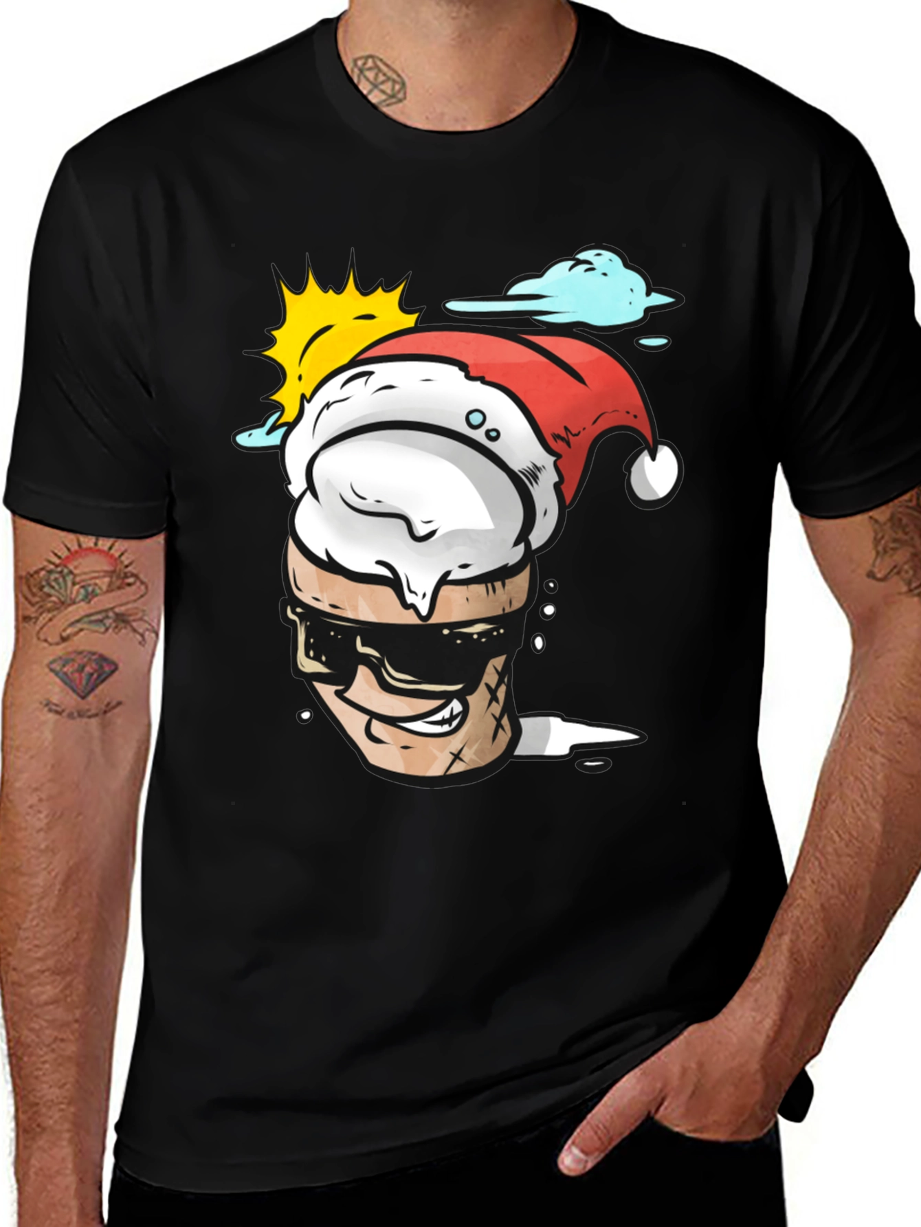 Cool Summer Santa T-Shirt