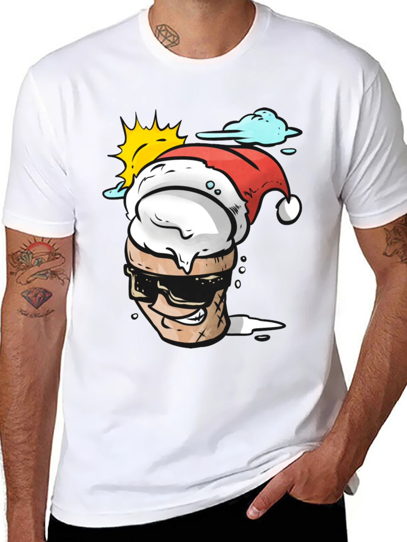 Cool Summer Santa T-Shirt