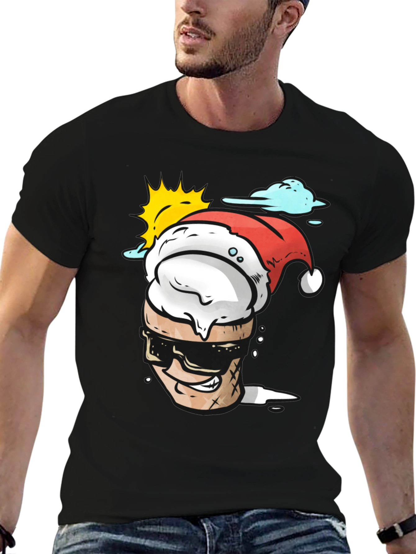 Cool Summer Santa T-Shirt