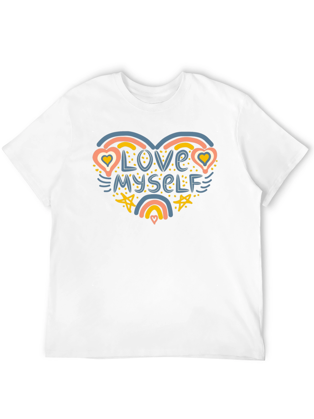 Love Myself Graphic Tee - Positive Vibes