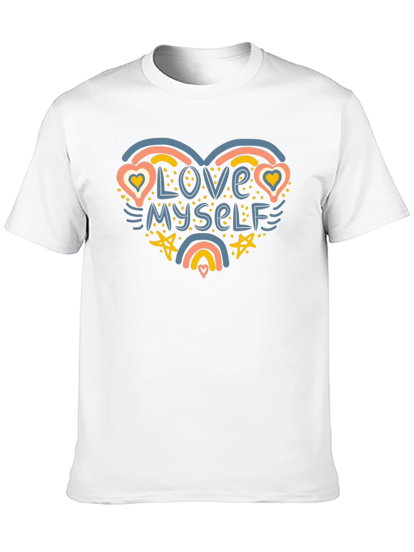 Love Myself Graphic Tee - Positive Vibes