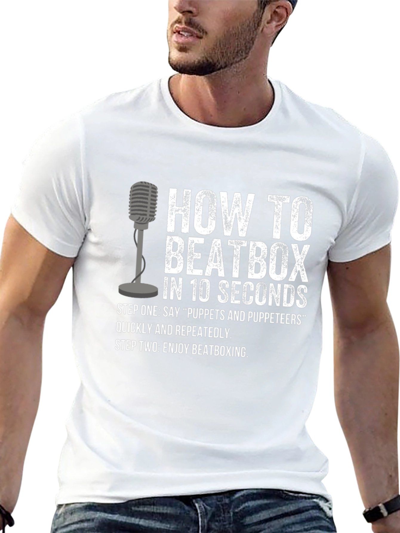 How To Beatbox Graphic T-Shirt
