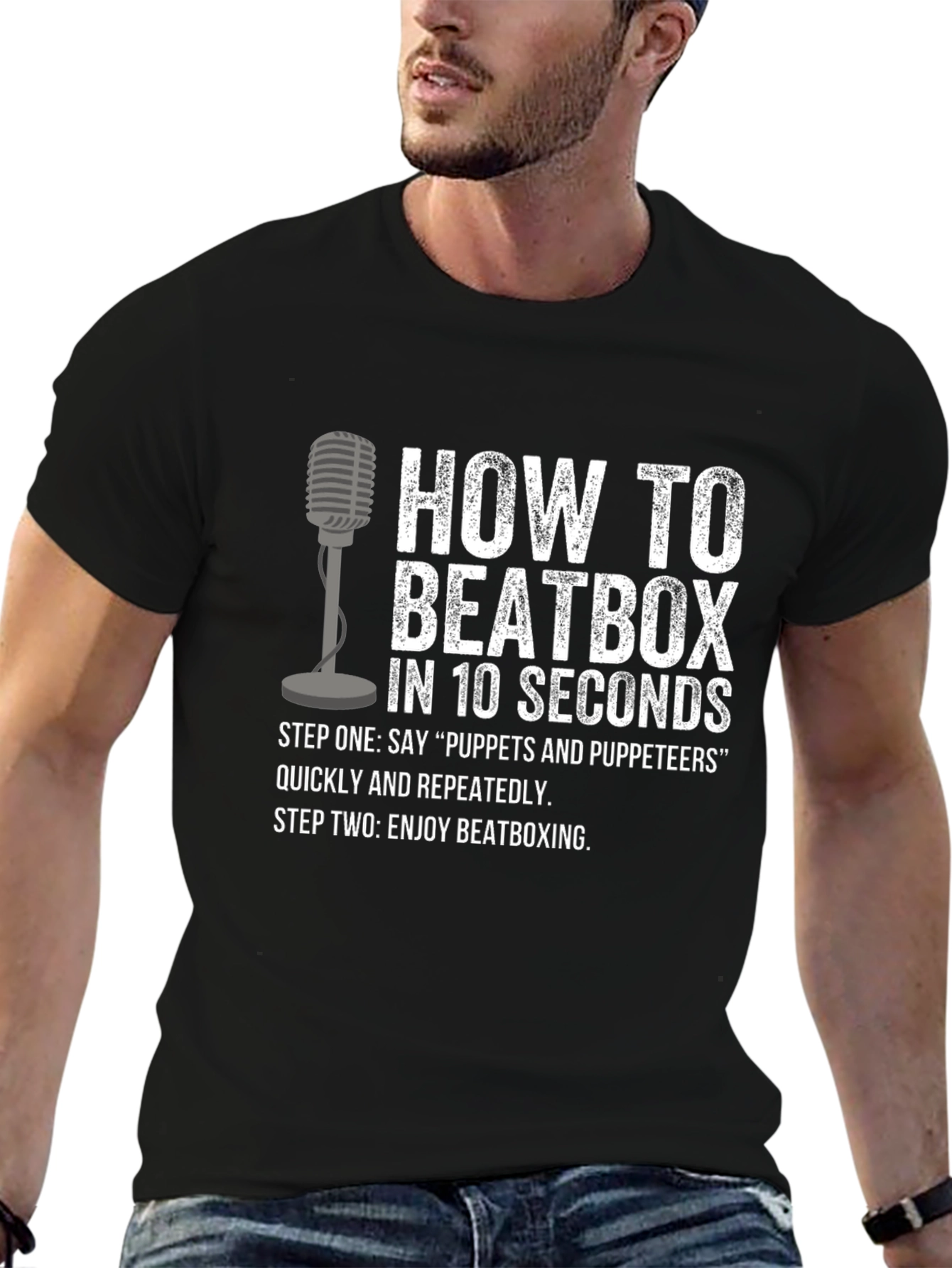 How To Beatbox Graphic T-Shirt