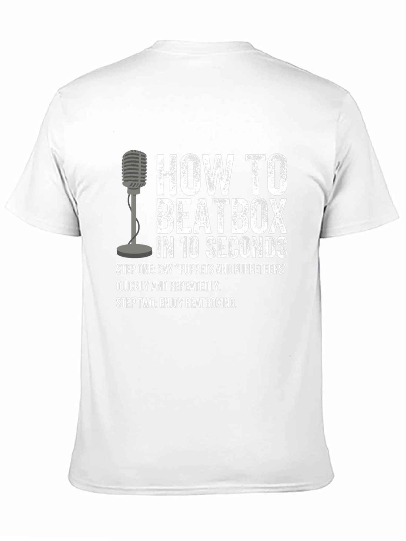 How To Beatbox Graphic T-Shirt